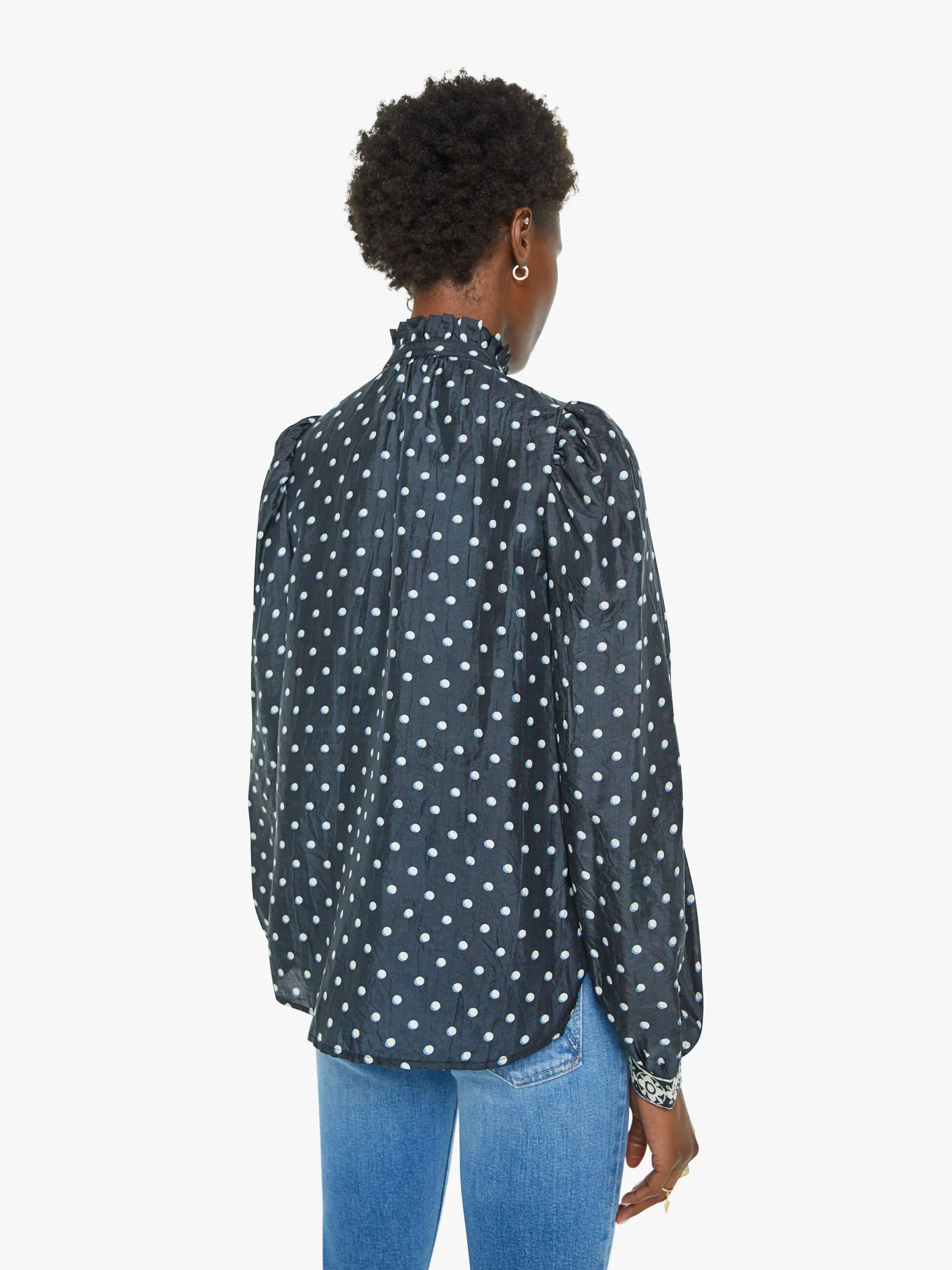 Alix Of Bohemia Annabel Shirt - Raven Dot