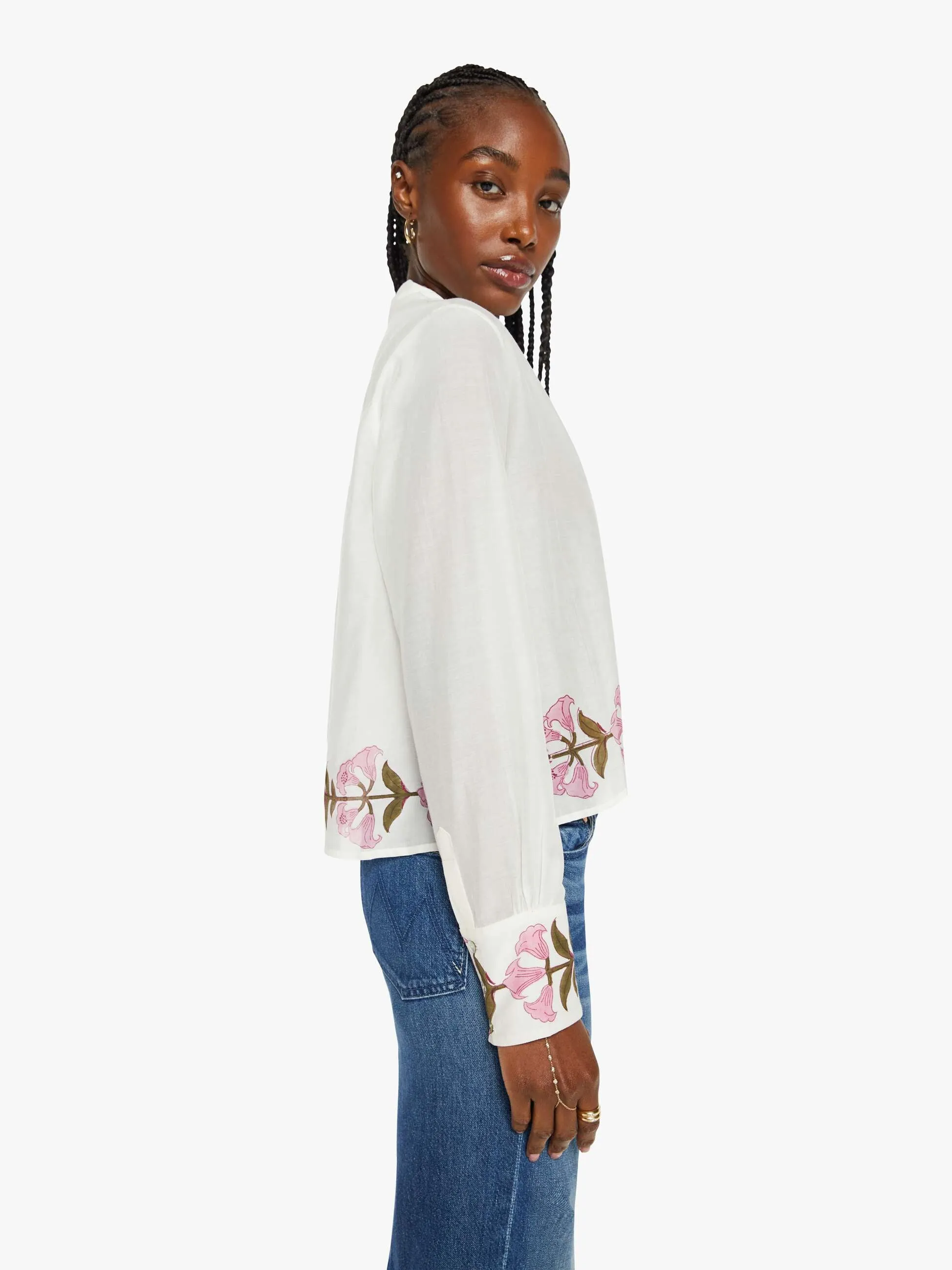 Alix of Bohemia Pippa Shirt - Trumpet Lily