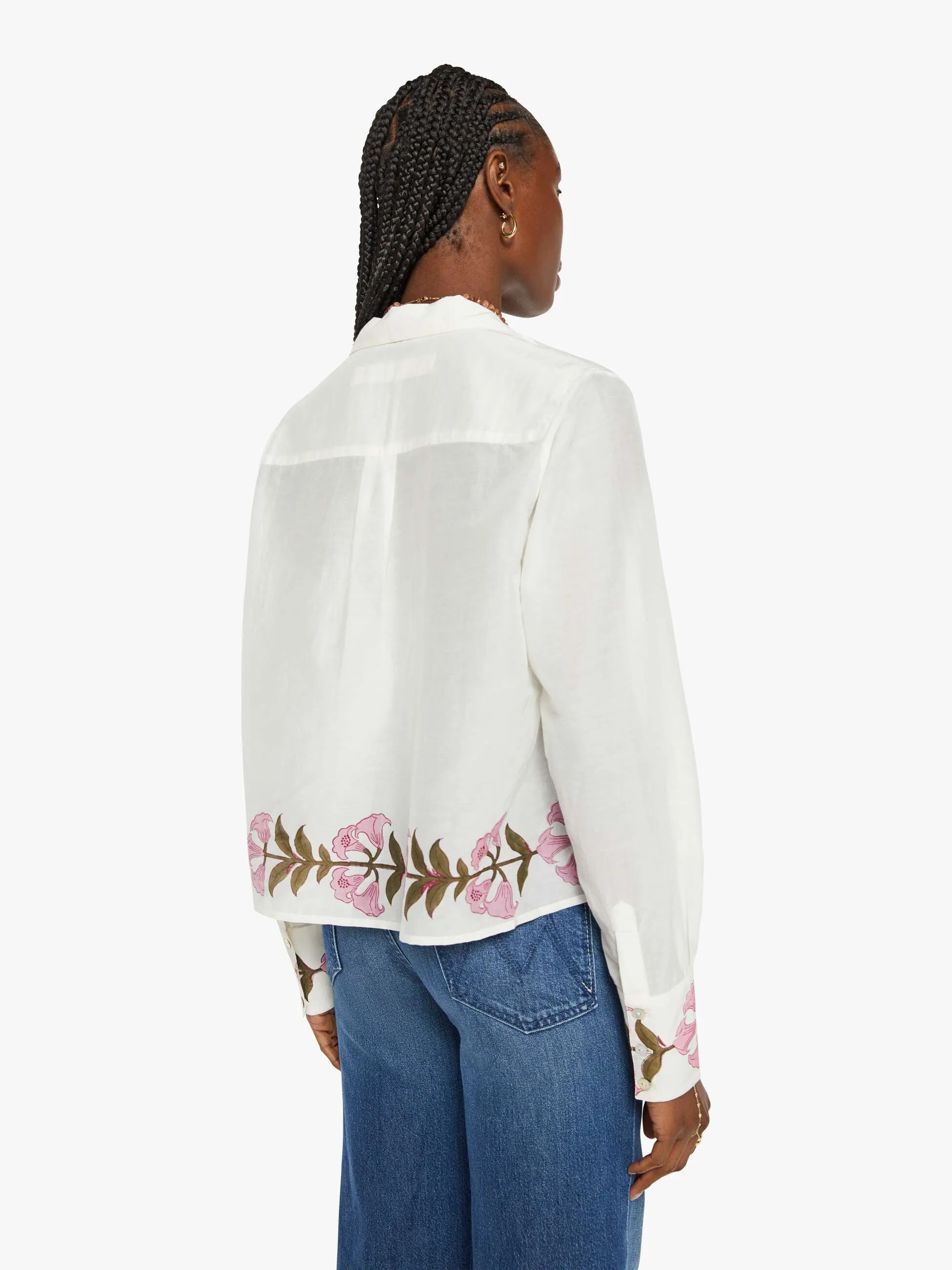 Alix of Bohemia Pippa Shirt - Trumpet Lily
