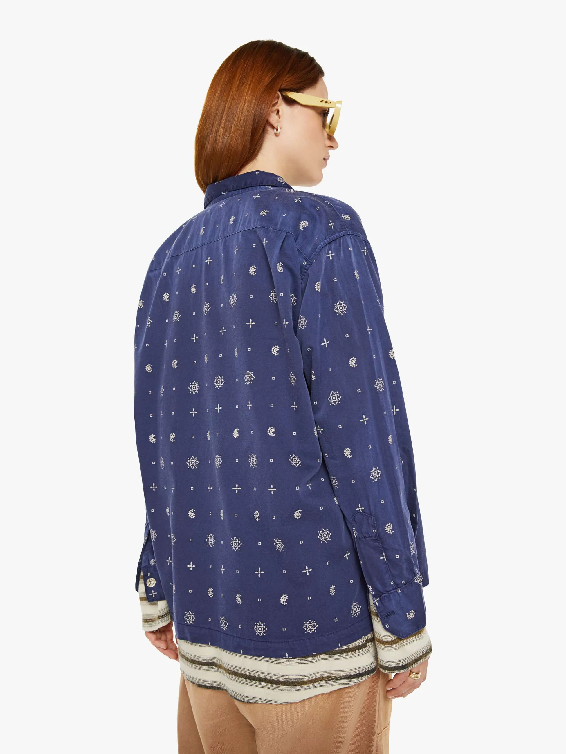 Dr. Collectors Bowling Long Sleeve - Sailor Blue