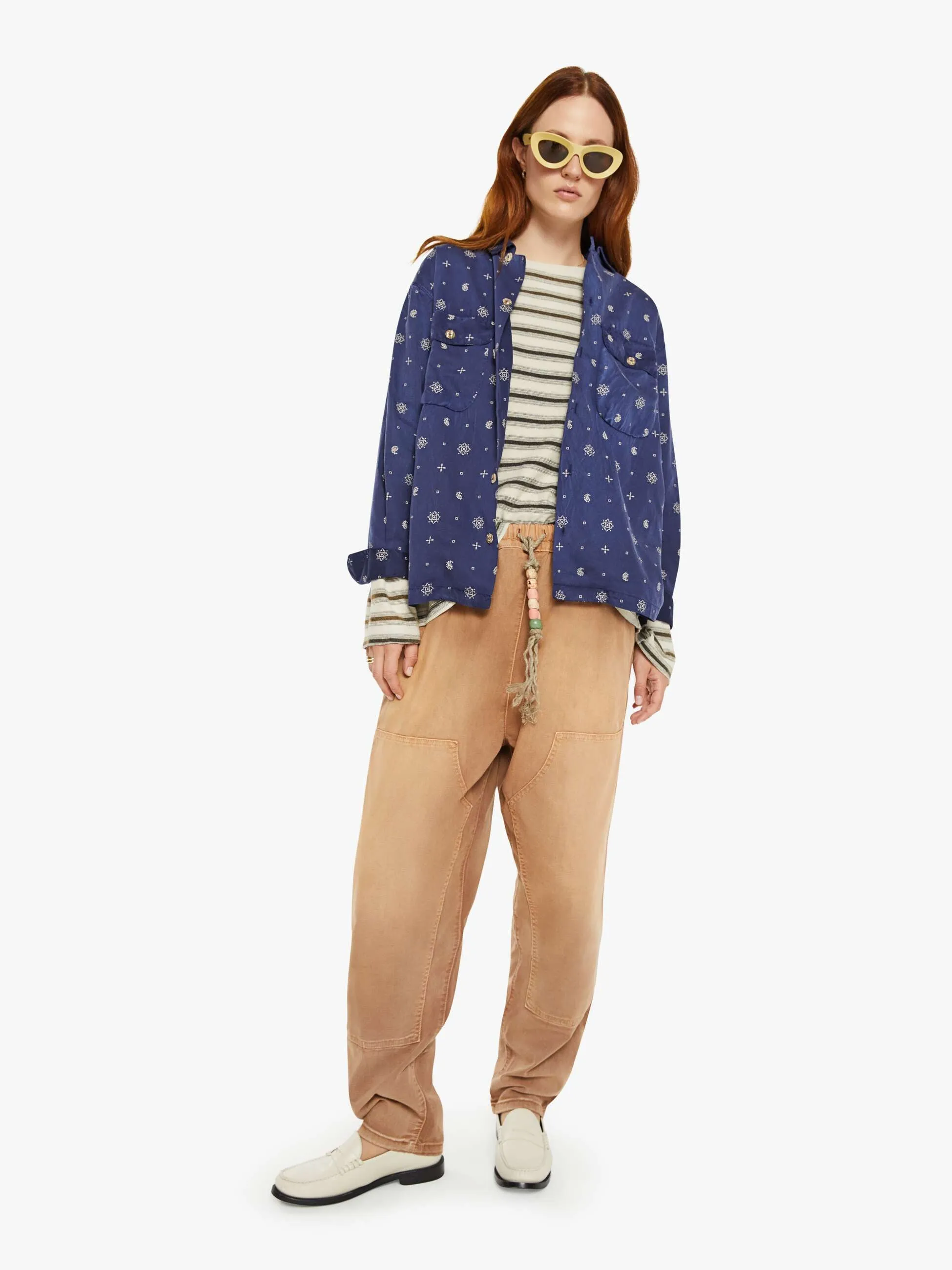 Dr. Collectors Bowling Long Sleeve - Sailor Blue