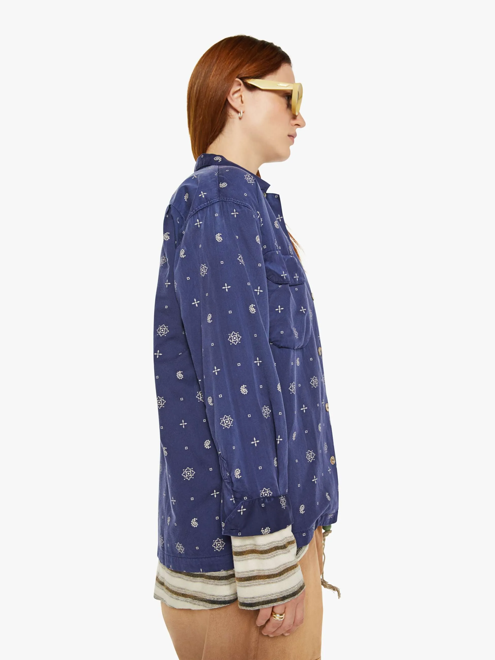 Dr. Collectors Bowling Long Sleeve - Sailor Blue
