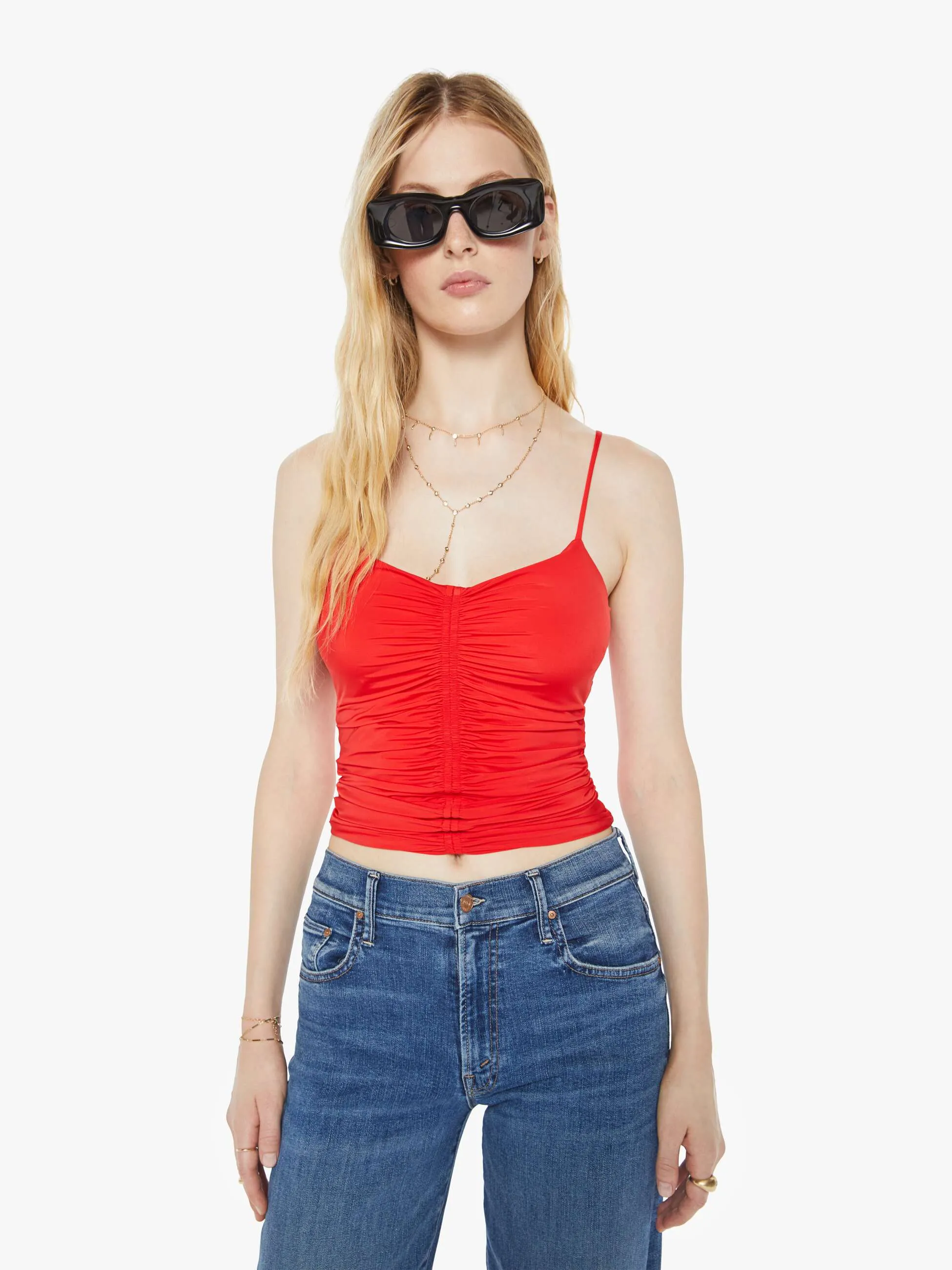 Maria Cher Aria Top - Red