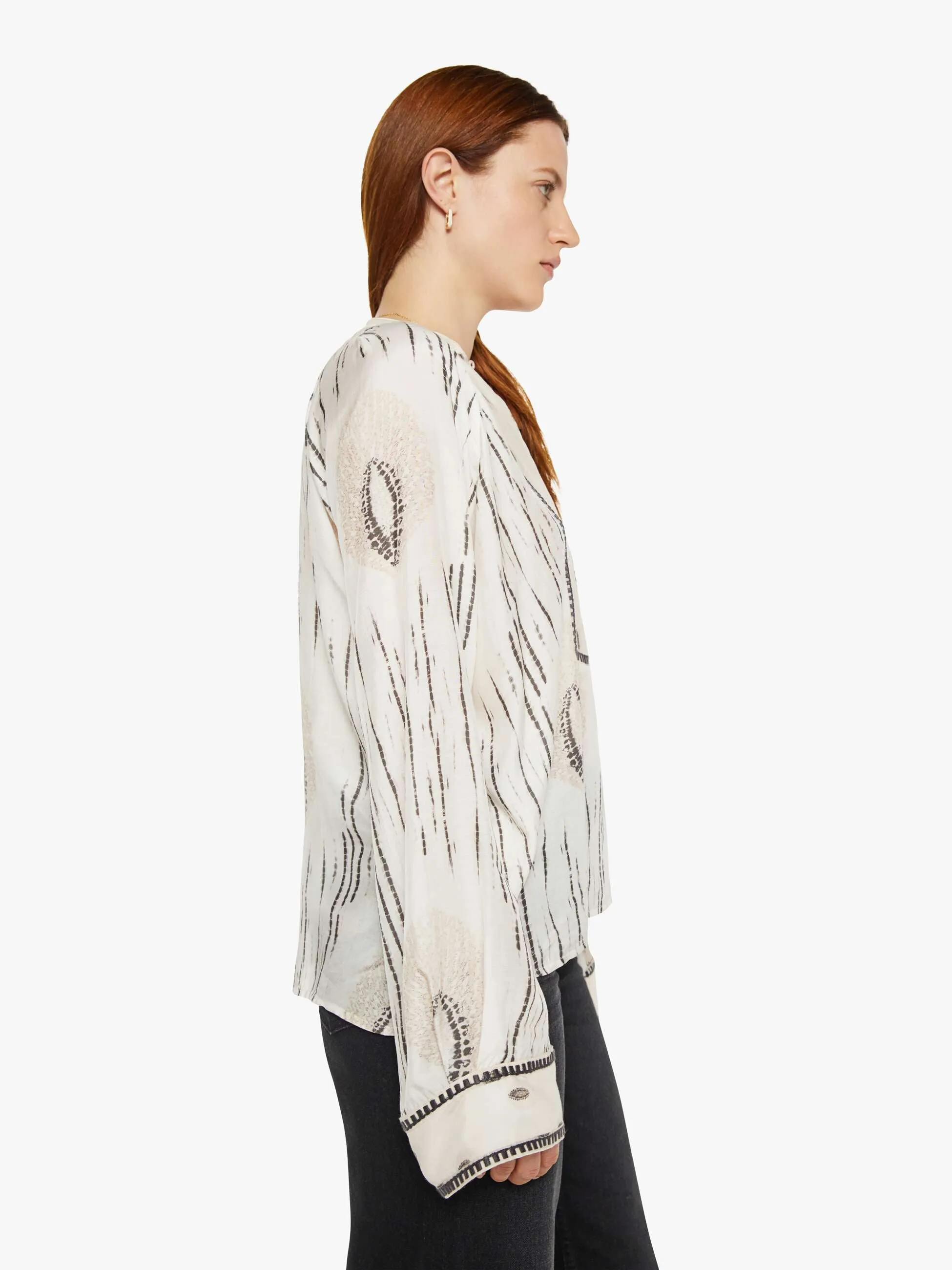 Maria Cher Josephine Shirt - Ecru
