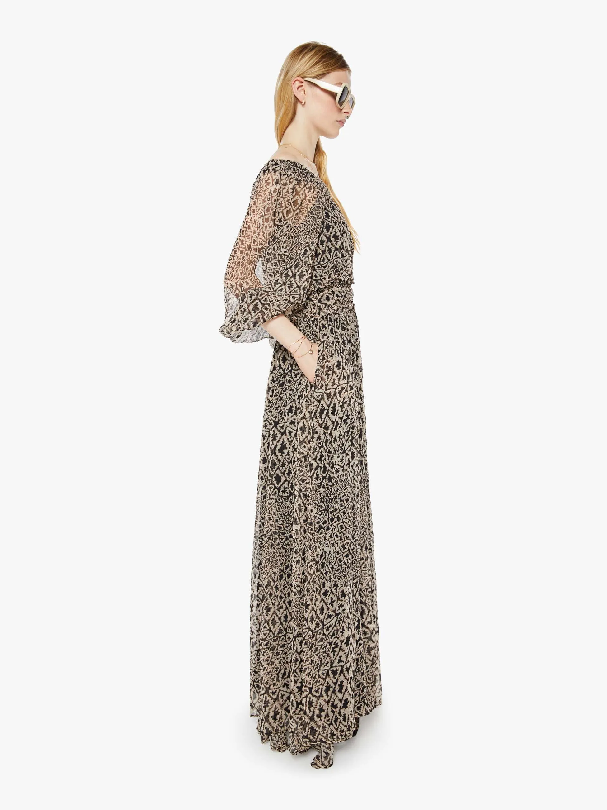 Maria Cher Malu Long Dress - Baradero