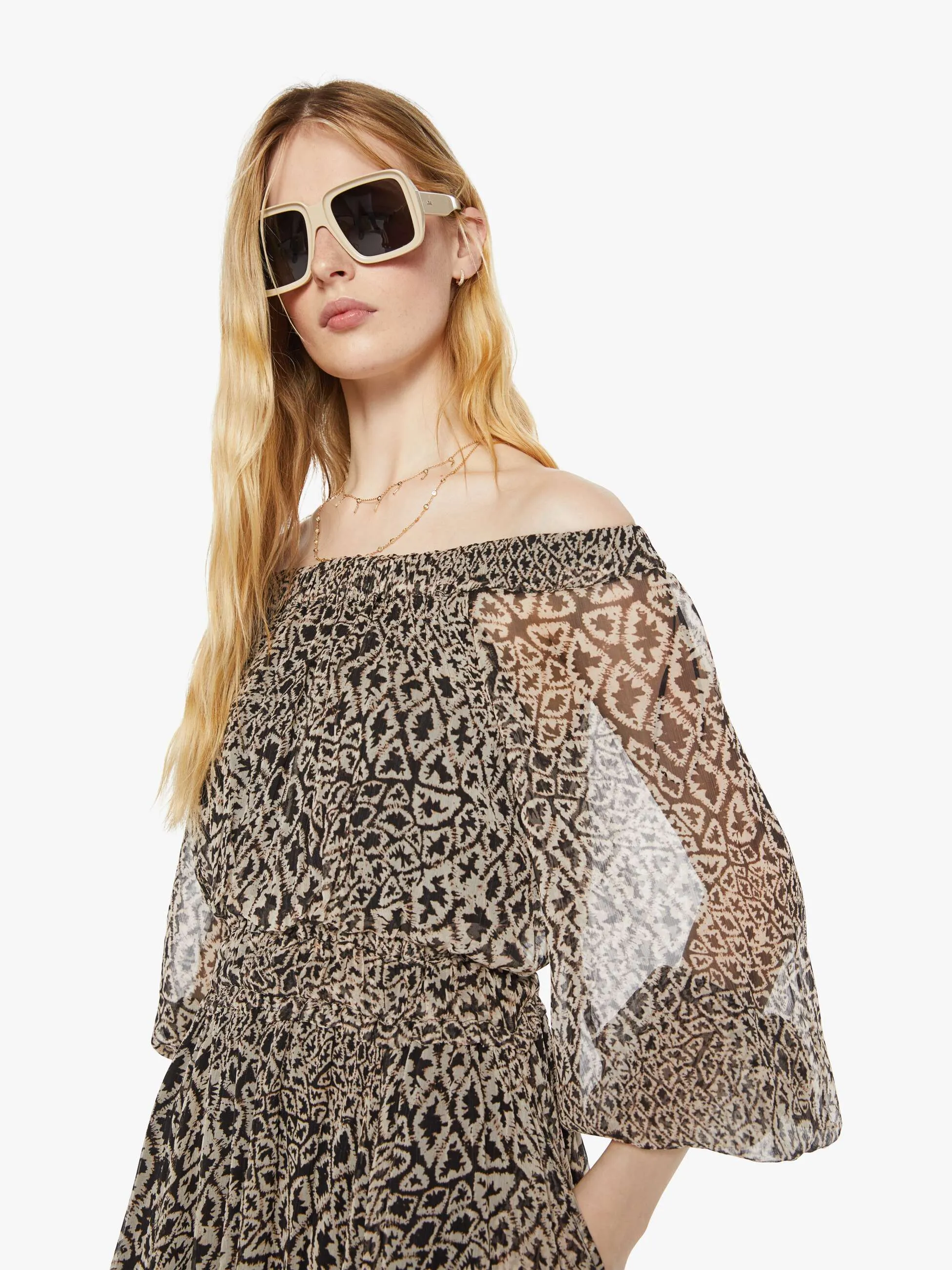 Maria Cher Malu Long Dress - Baradero