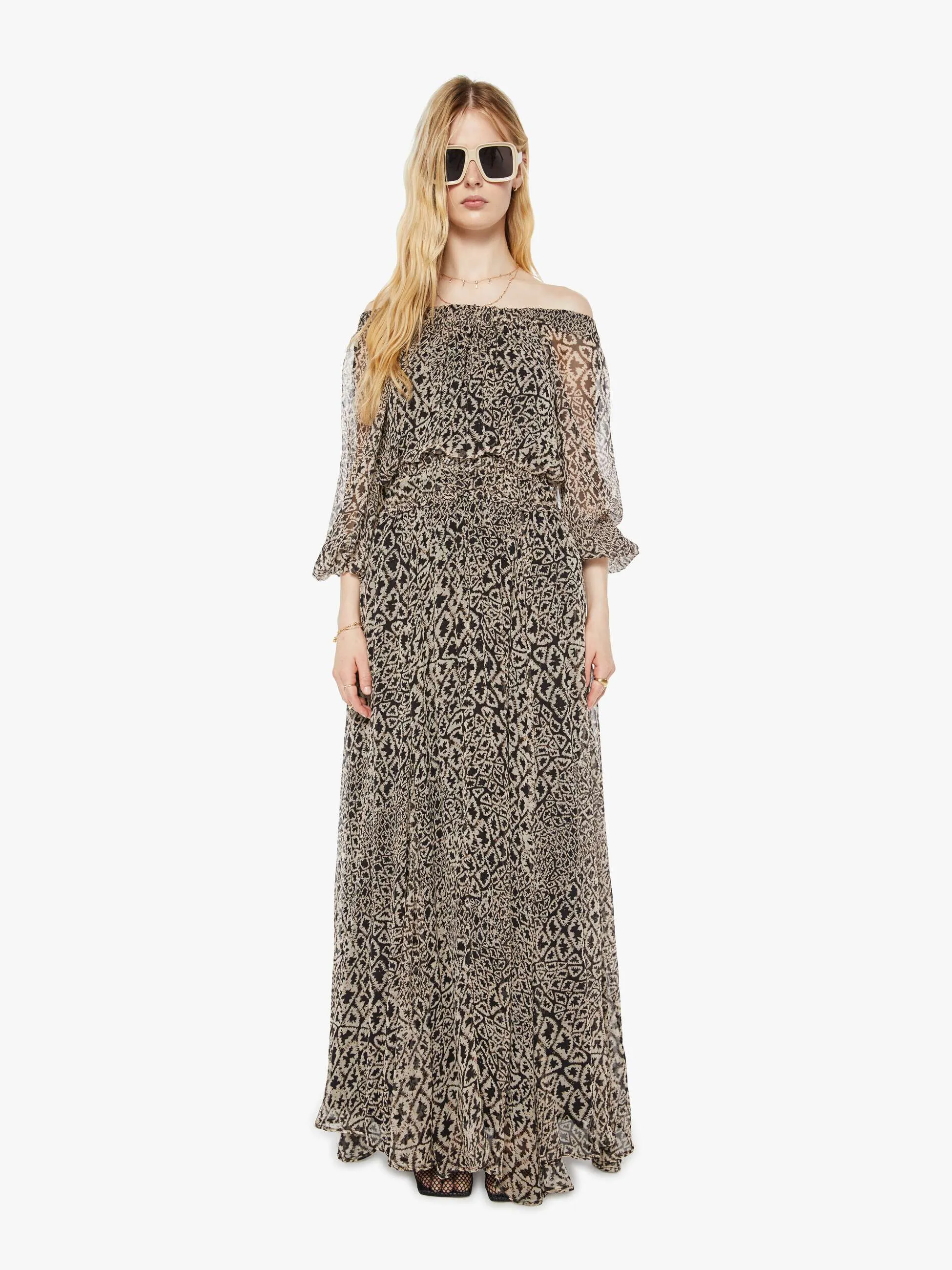 Maria Cher Malu Long Dress - Baradero