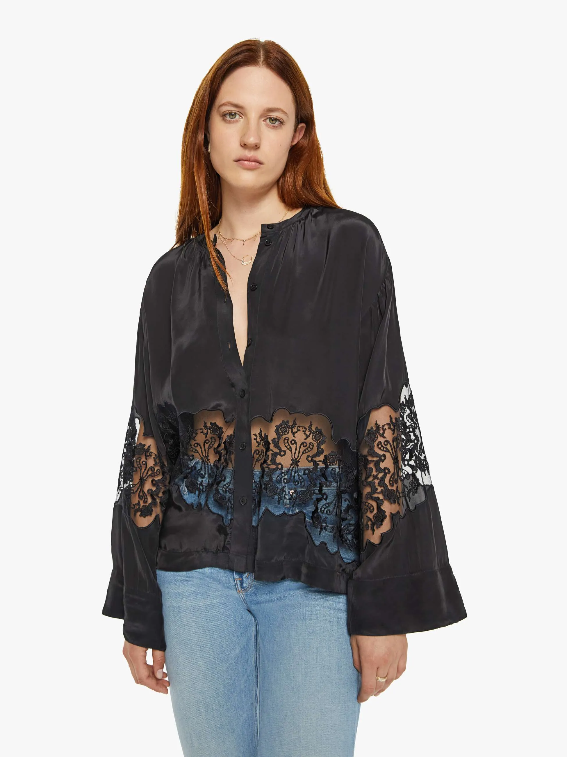 Maria Cher Remy Blouse - Black