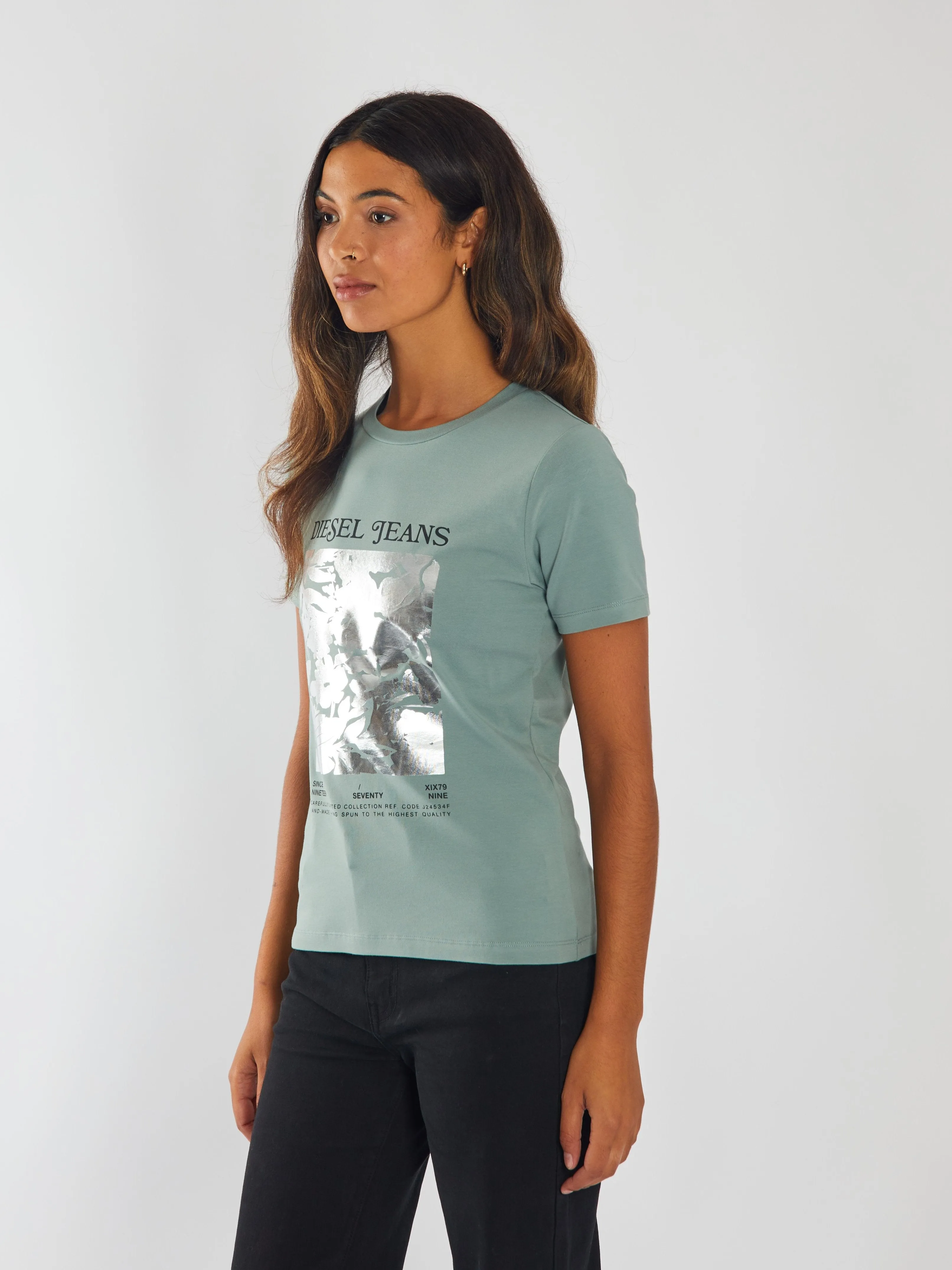 Muriel Tee Sage Leaf