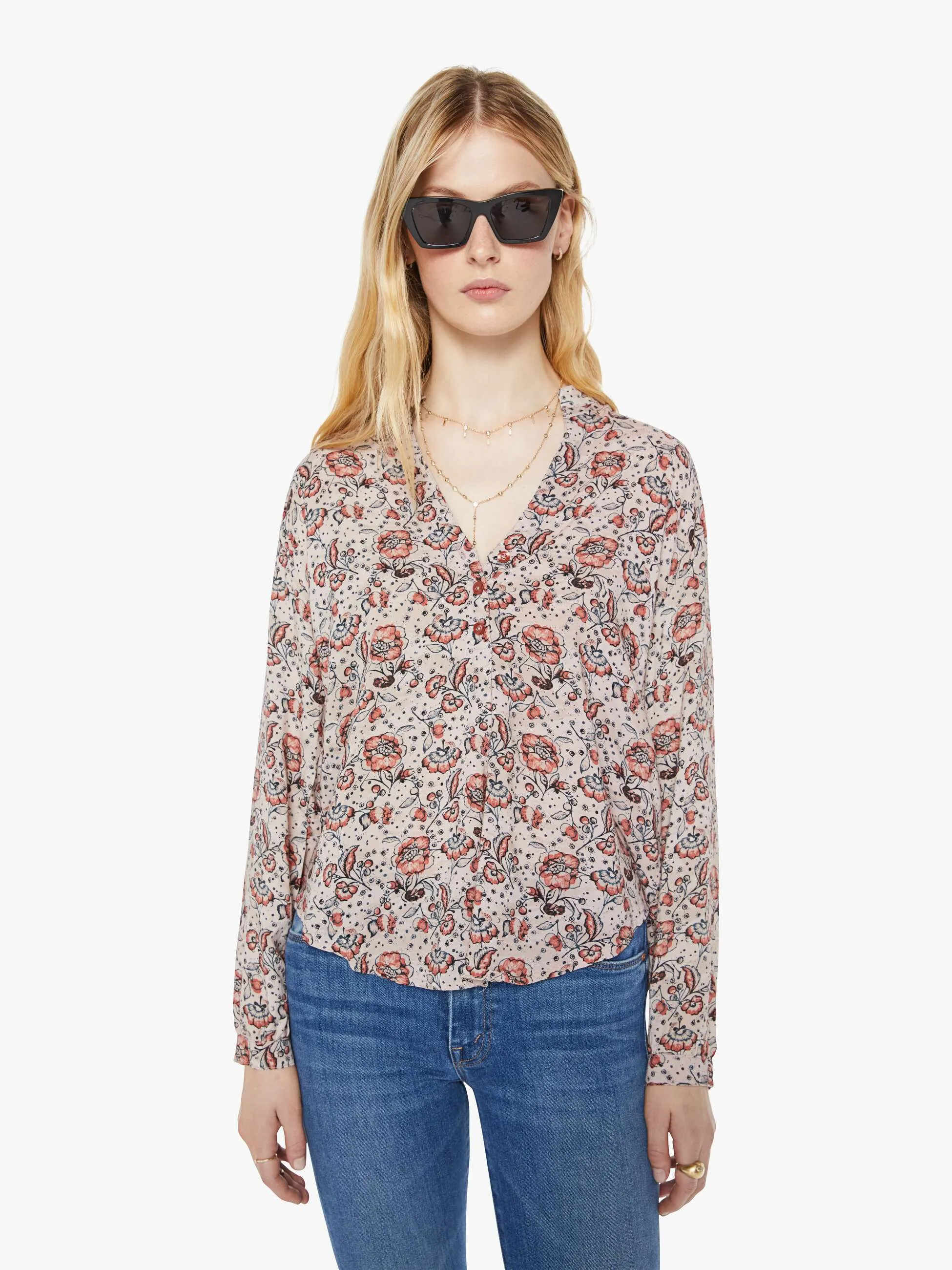 Natalie Martin Leslie Top - Heirloom Rose