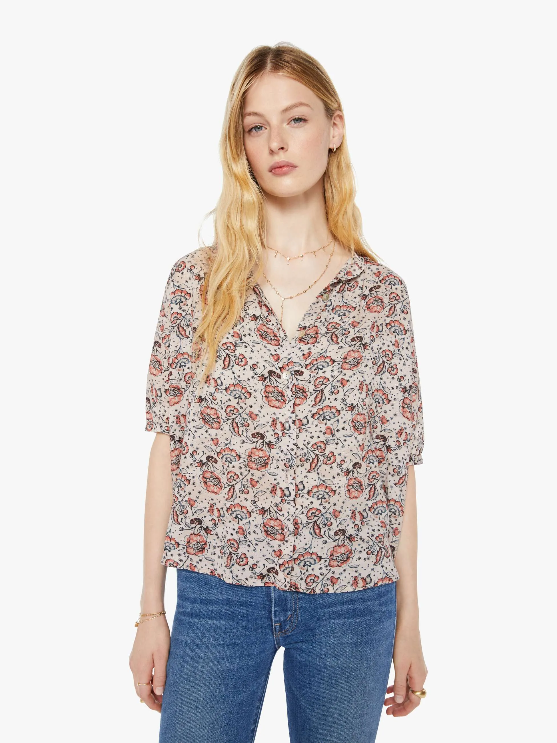Natalie Martin Violet Top - Heirloom Rose