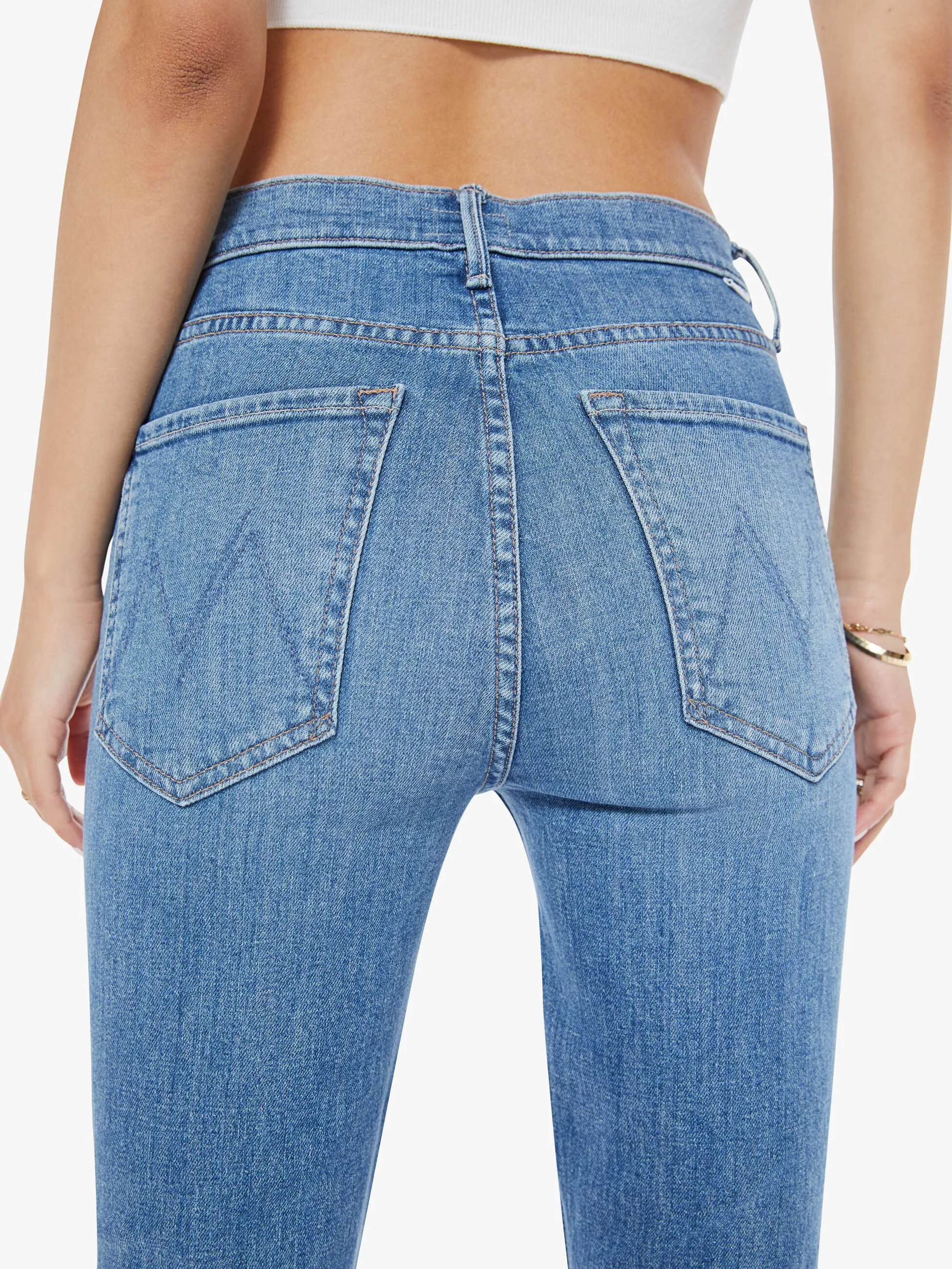 PETITES The Lil Pixie Dazzler Ankle Fray - Boogie Down