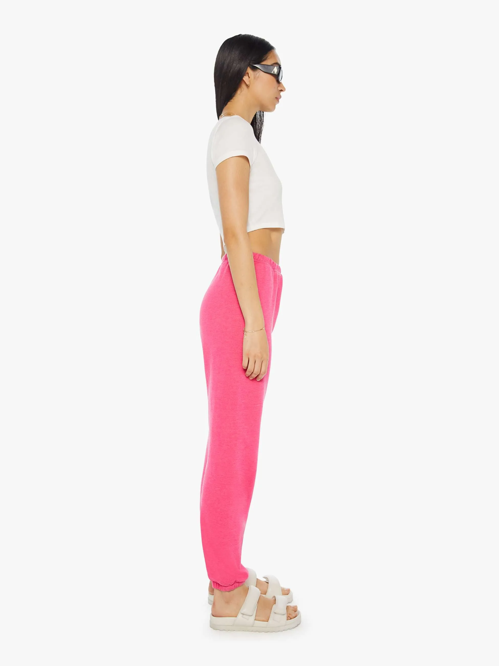 SPRWMN Heart Sweatpants - Hot Pink