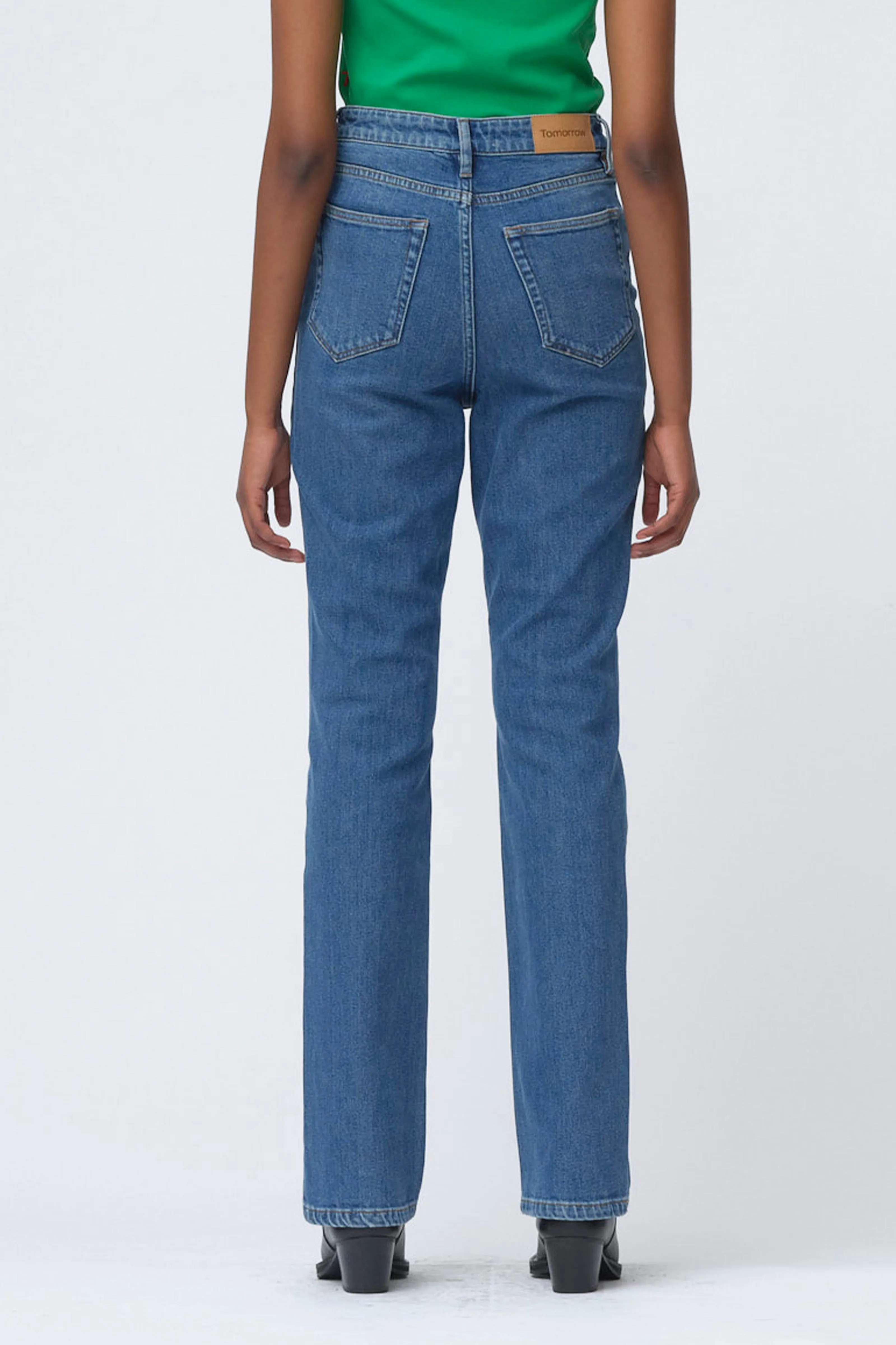 TD Amber UHW Jeans wash Dark Iowa - Denim Blue