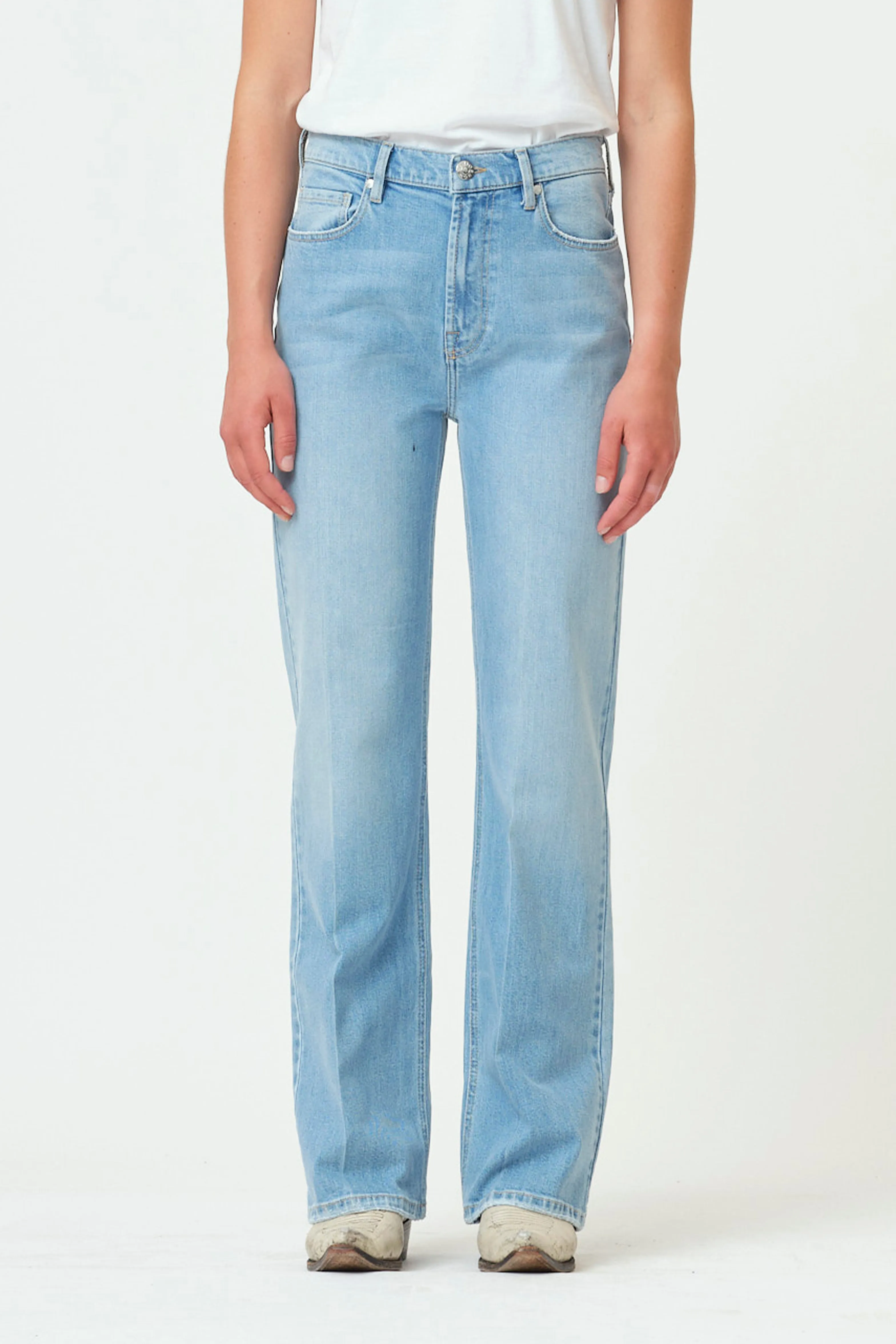 TD Brown Straight Jeans wash Kingston - Denim Blue