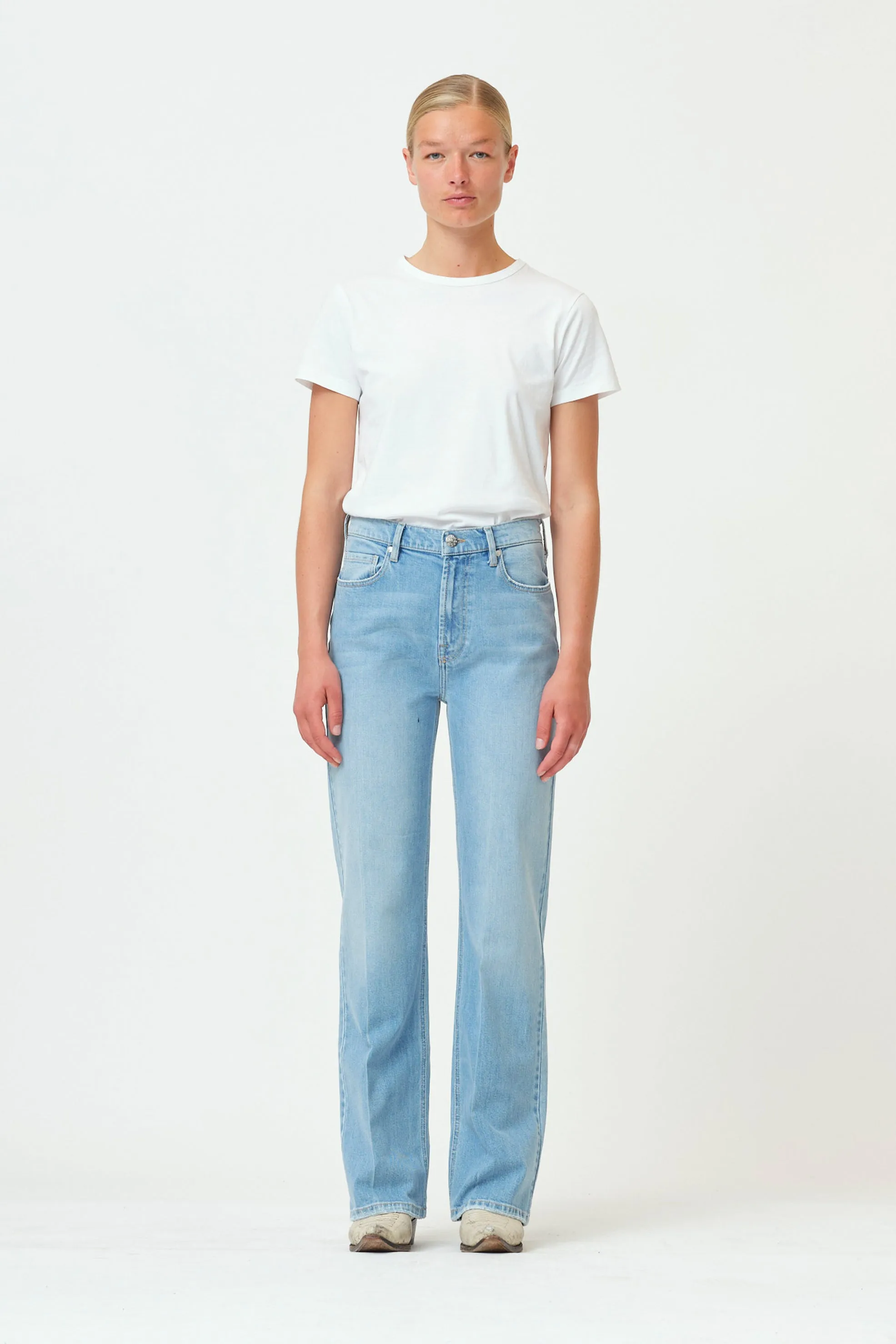 TD Brown Straight Jeans wash Kingston - Denim Blue