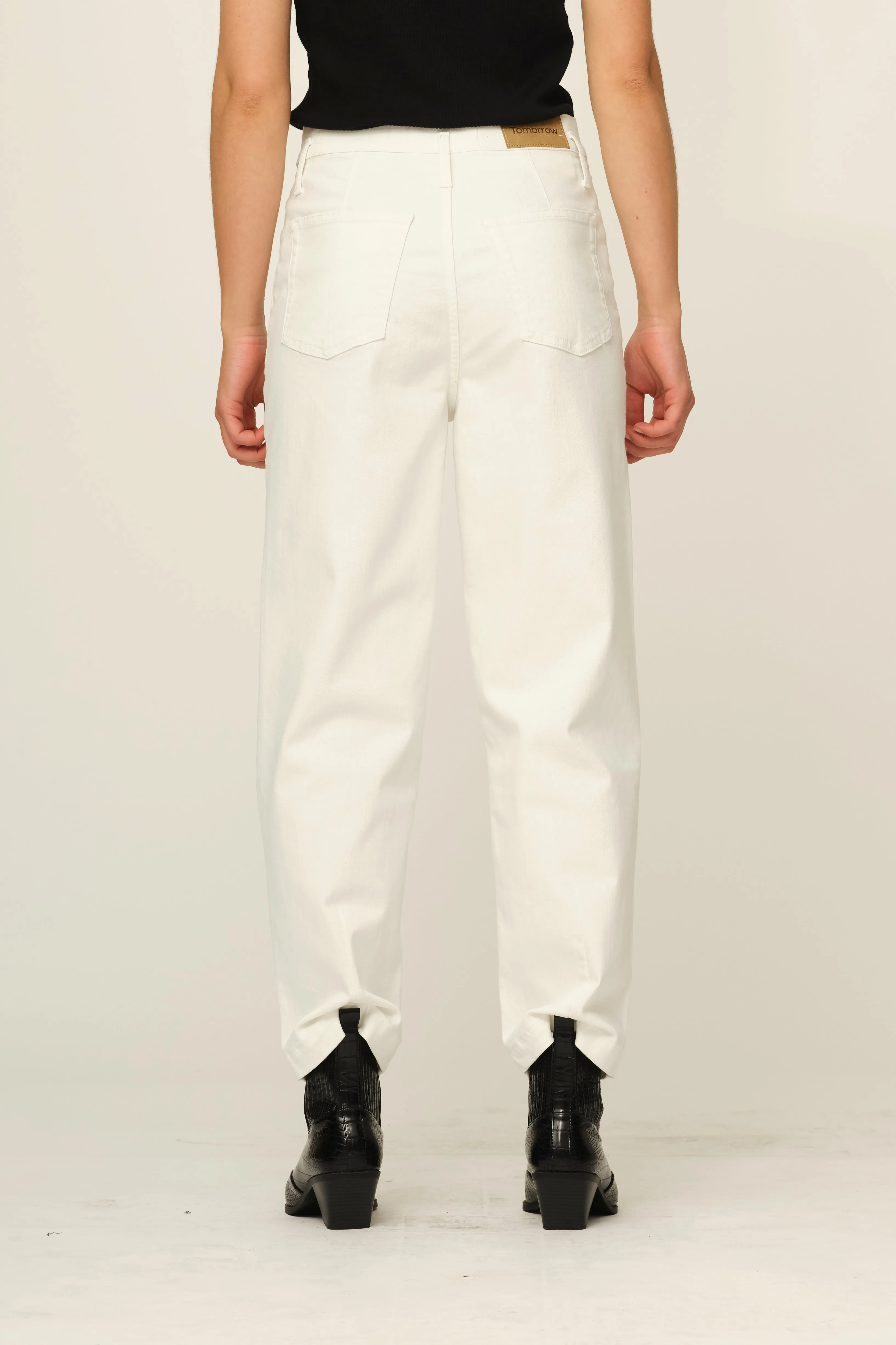 TD Greta Jeans Wash Ecru - Ecru