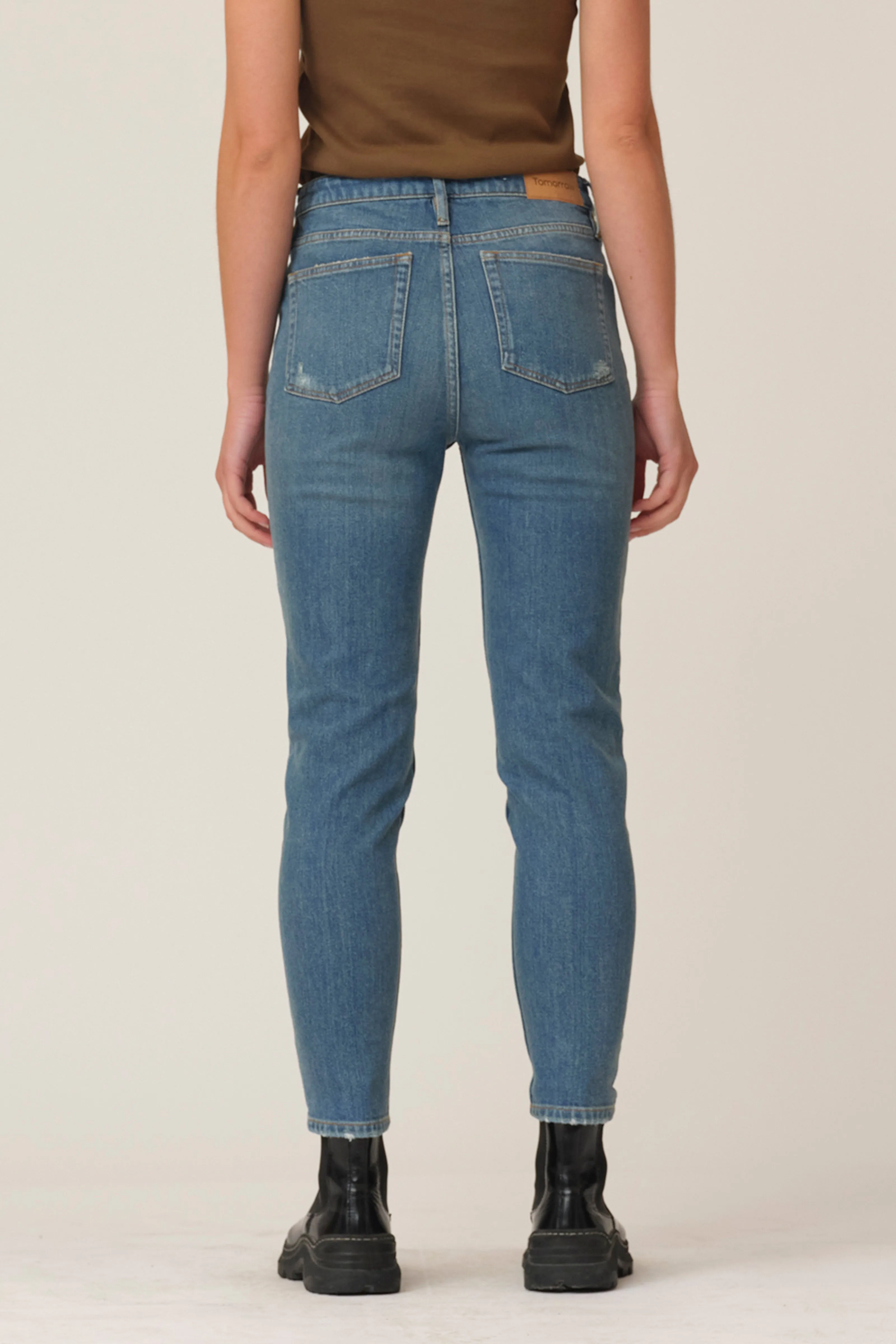 TD Hepburn Jeans Wash Kairo - Denim Blue