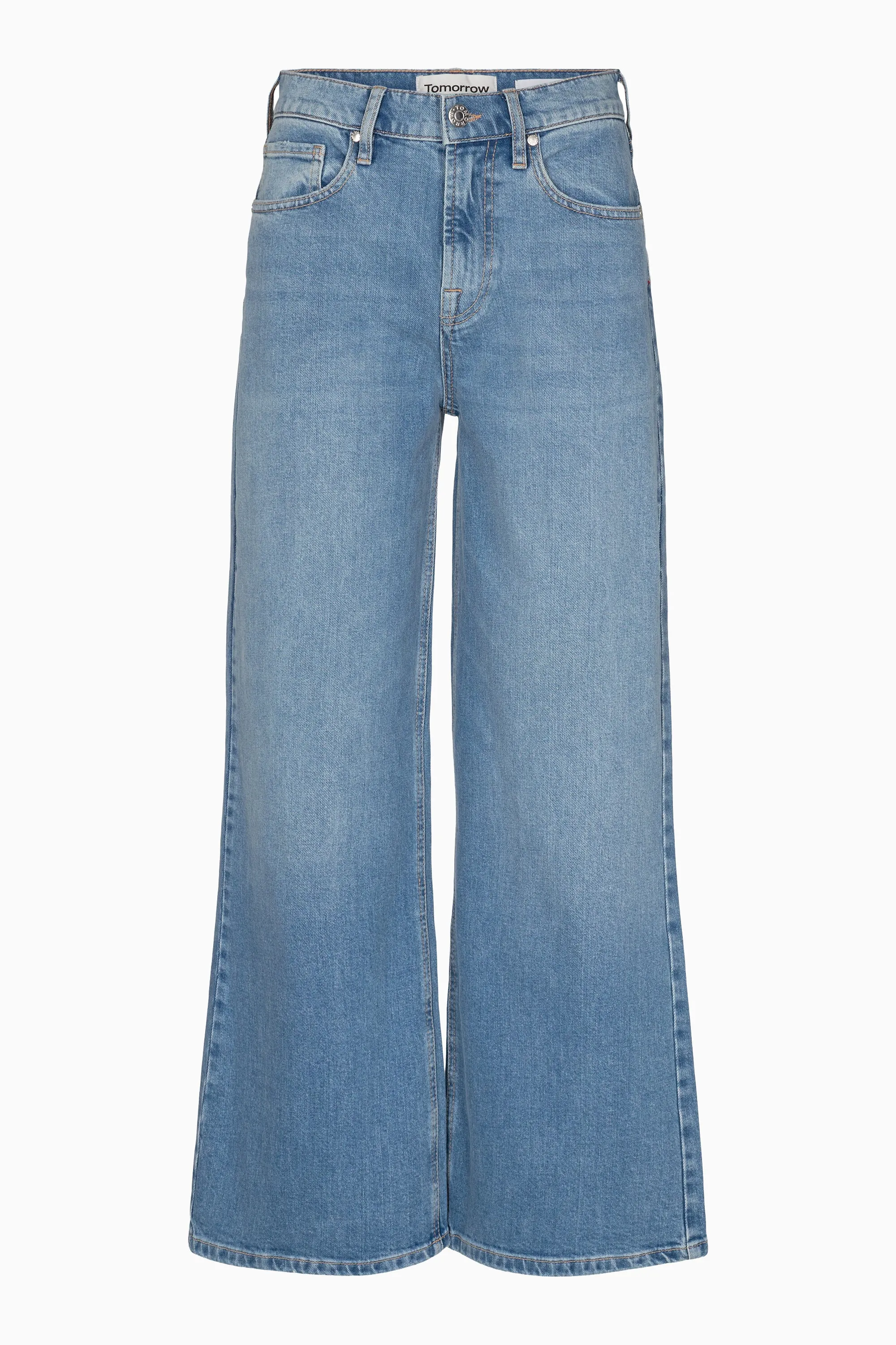 TD Kersee Cropped Jeans Wash Hong Kong - Denim Blue
