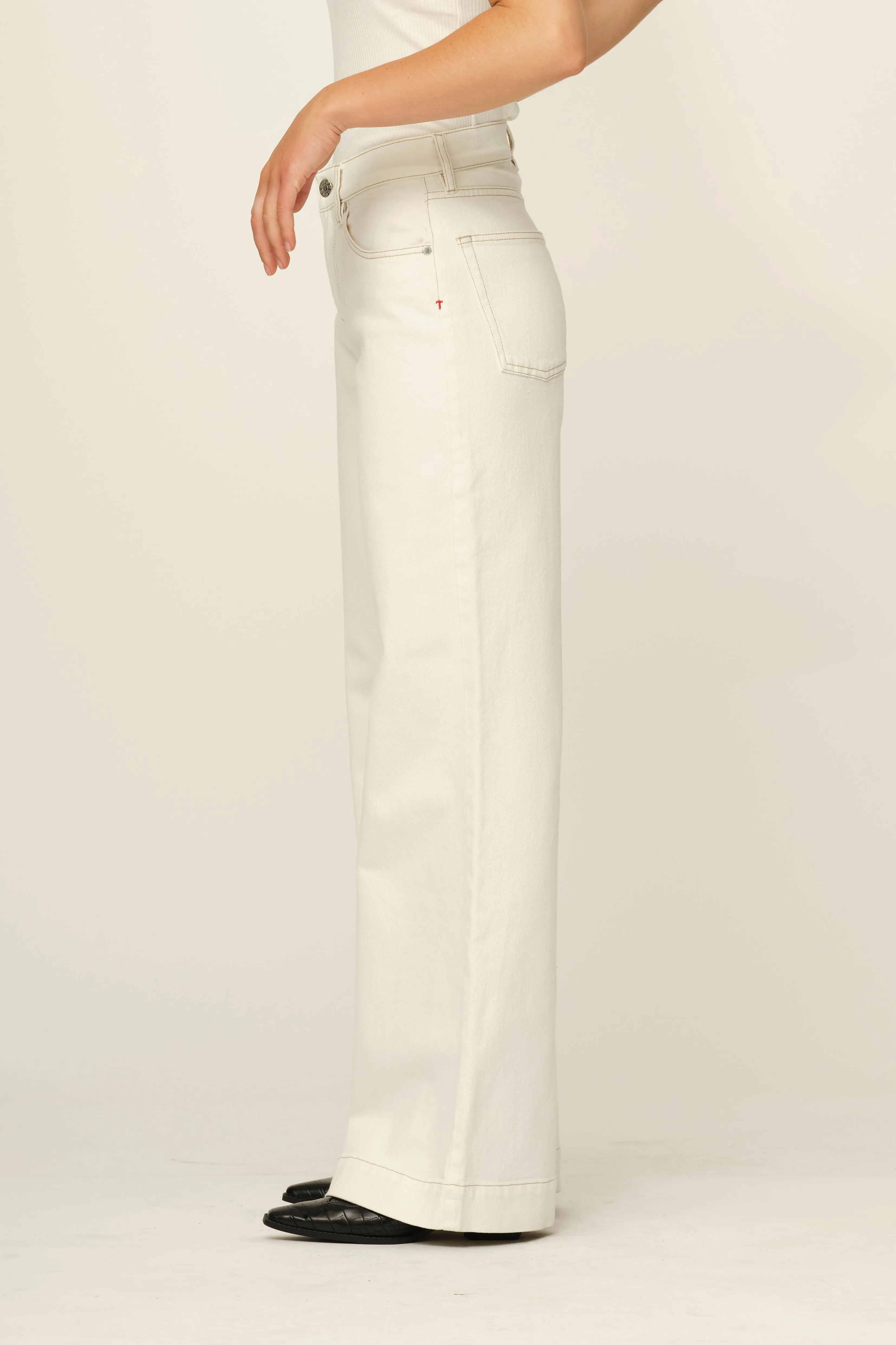 TD Kersee Jeans Wash Ecru - Ecru