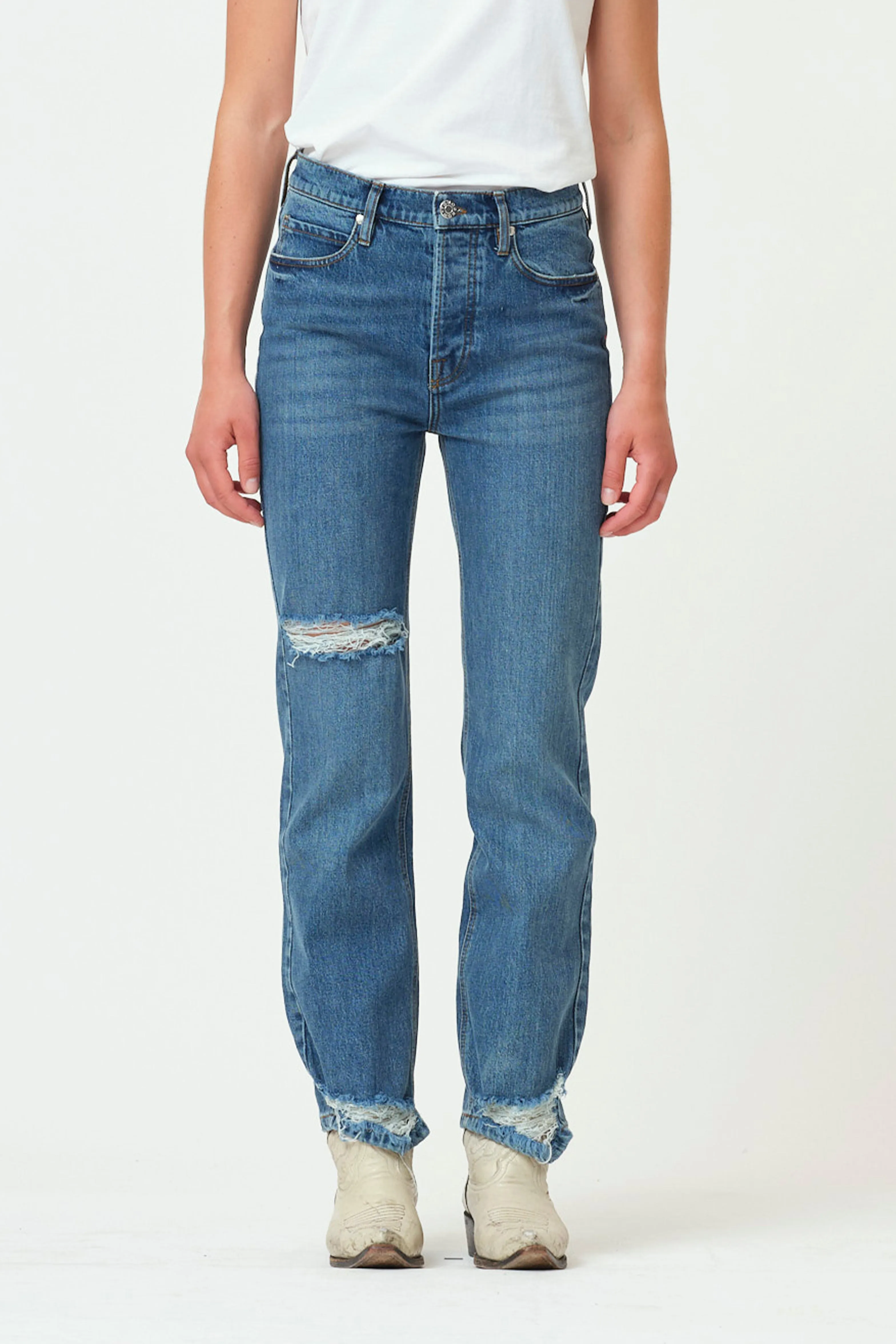 TD Marston Jeans wash Perugia Dist. - Denim Blue