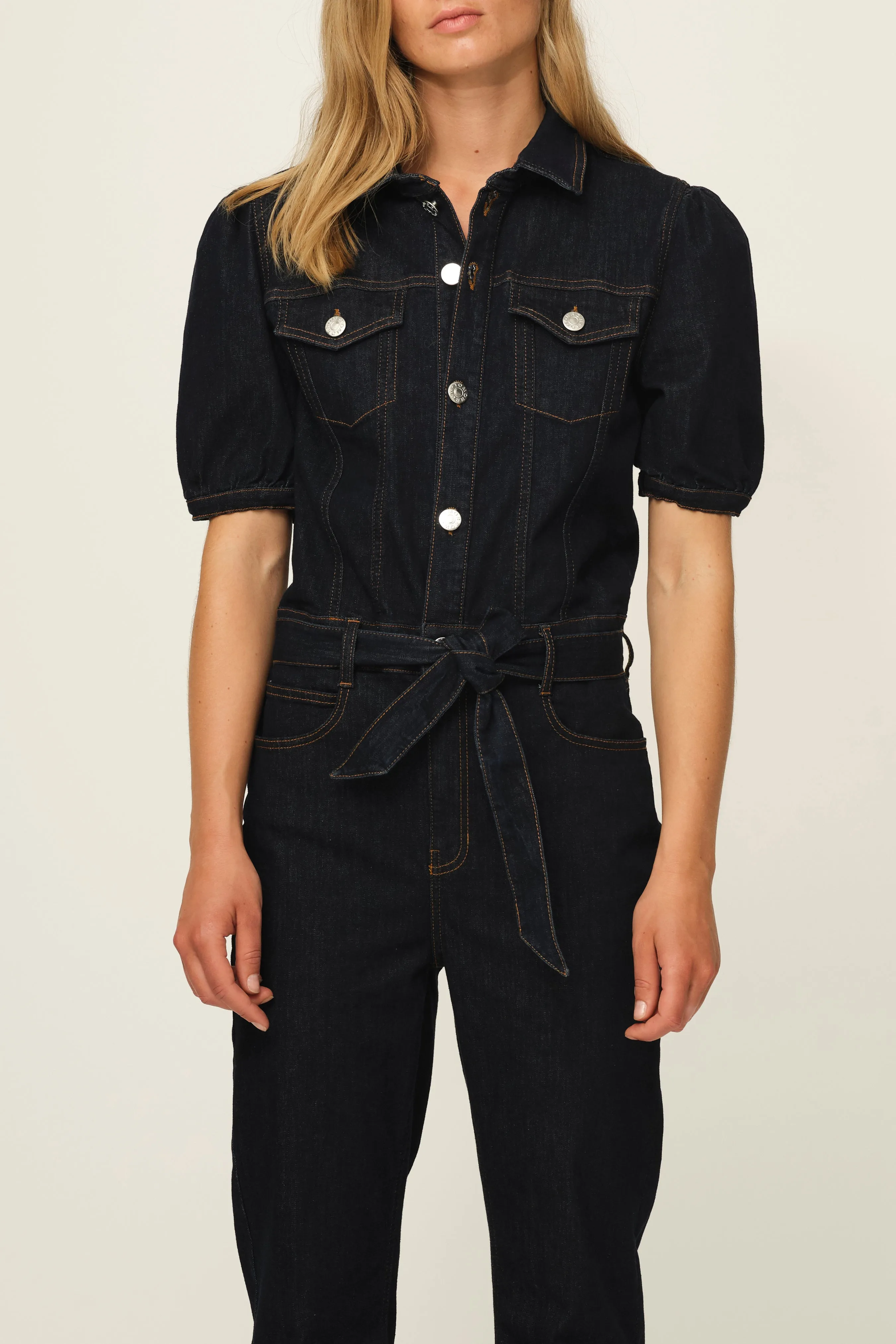 TD Marston Tracksuit Wash Raw Indigo - Denim Blue