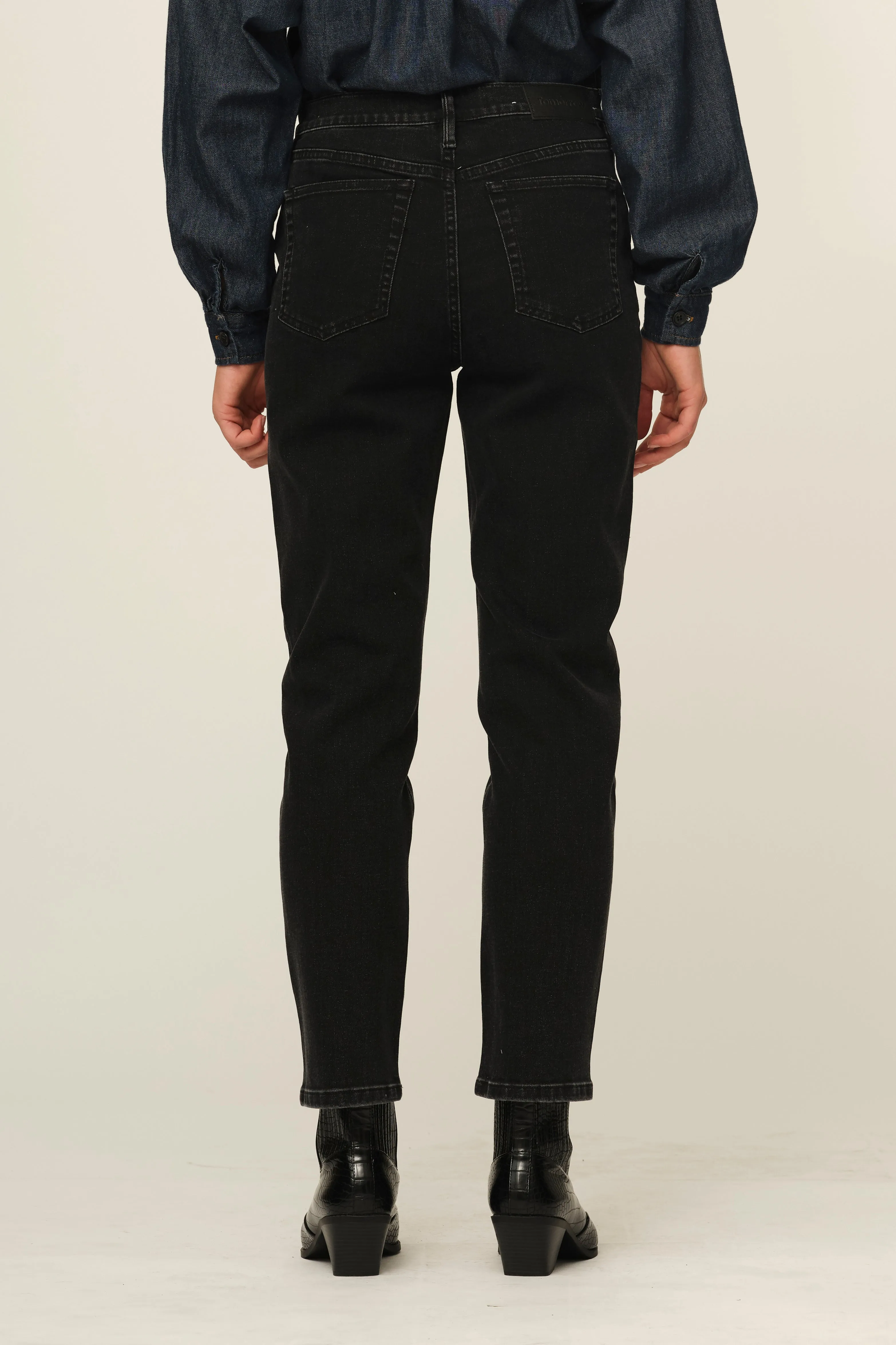 TD Teresa Jeans Wash Original Black - Black