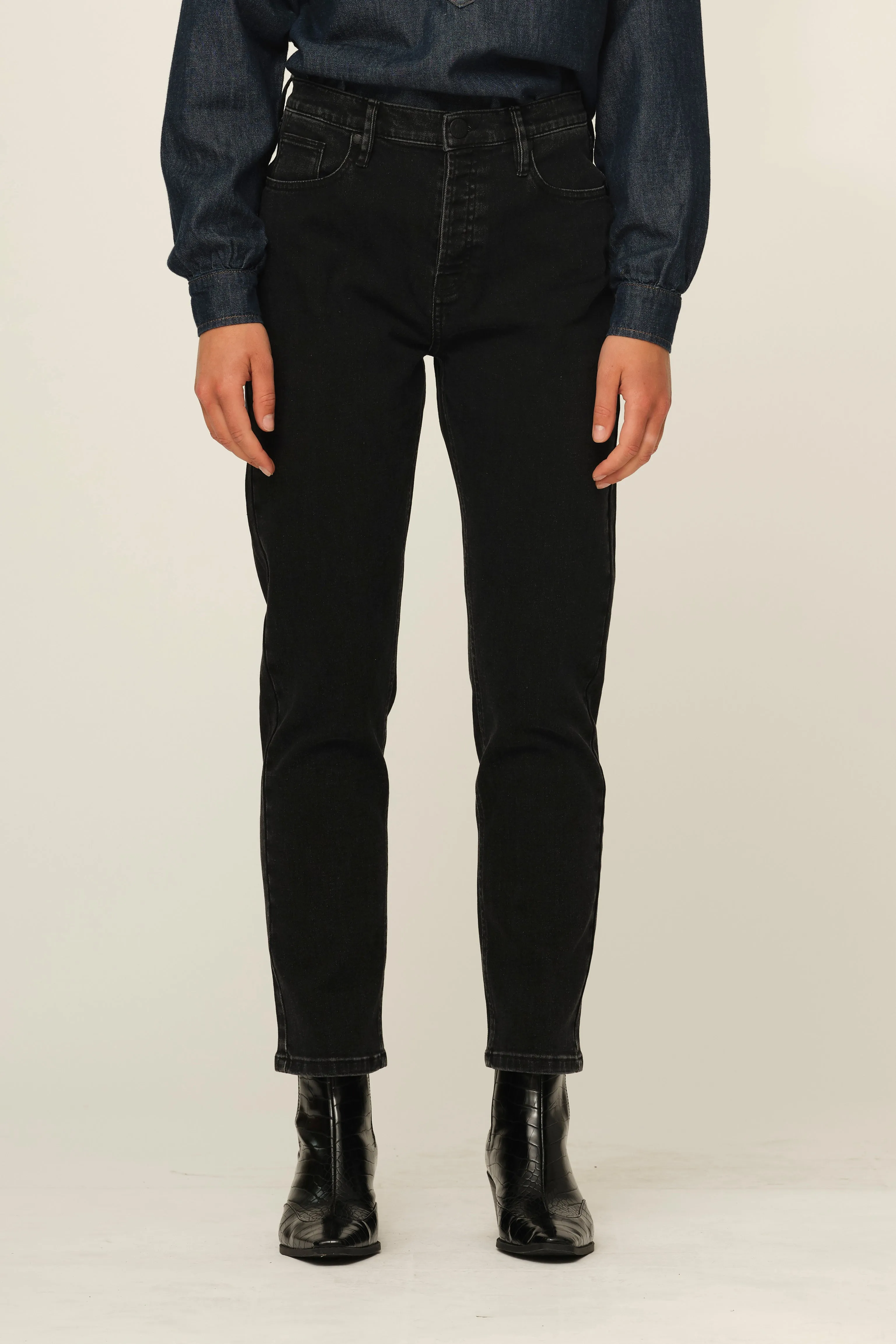TD Teresa Jeans Wash Original Black - Black