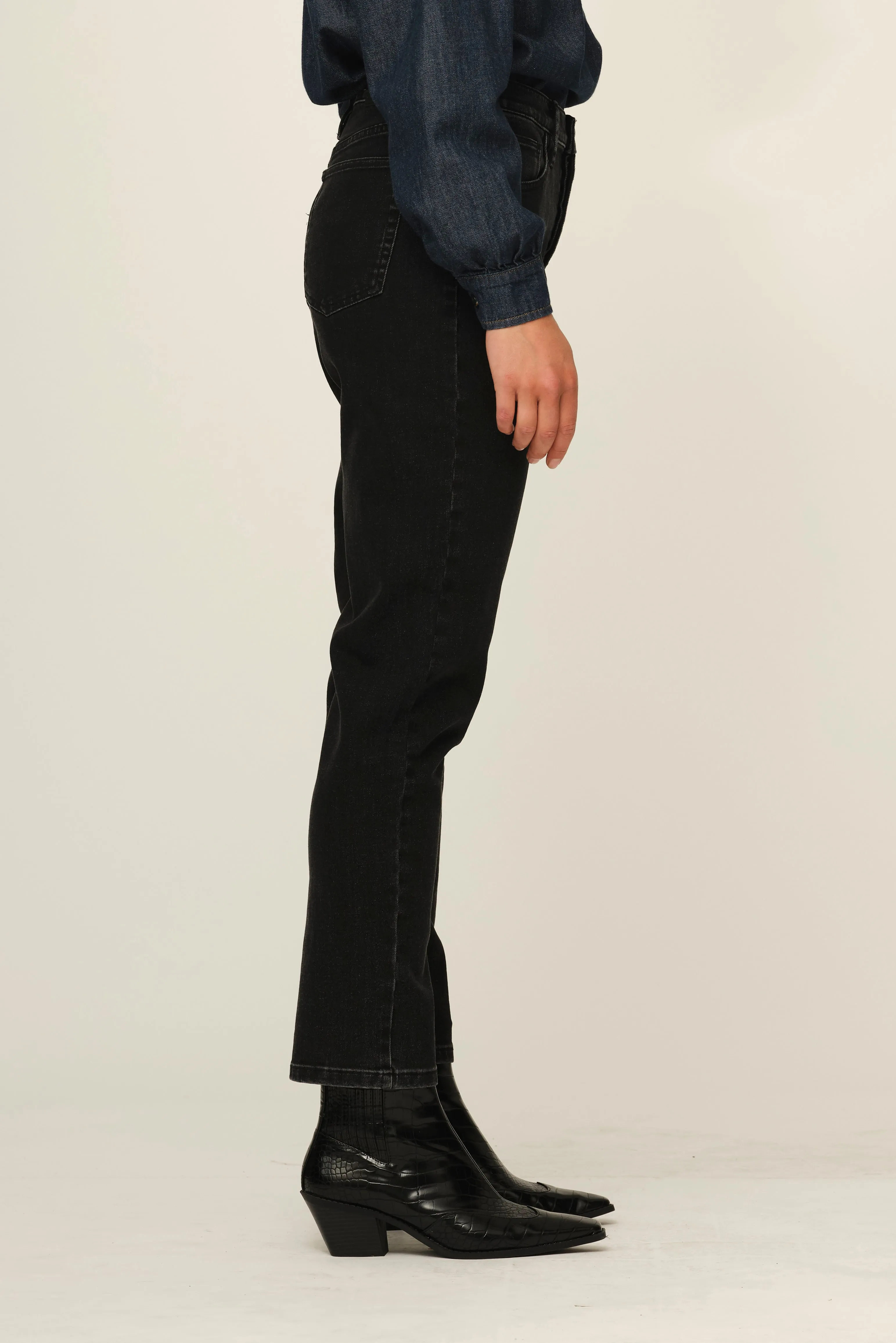 TD Teresa Jeans Wash Original Black - Black