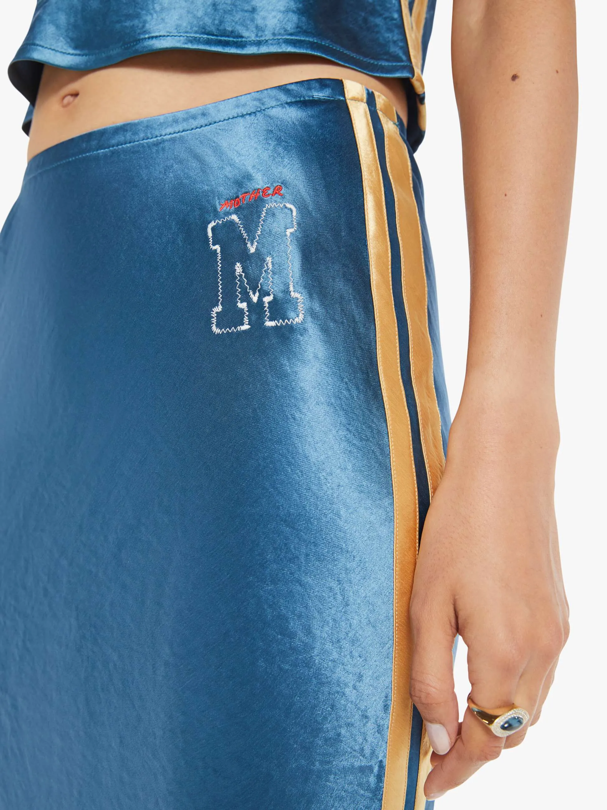 The Athletic Skirt - Marine And Yellow