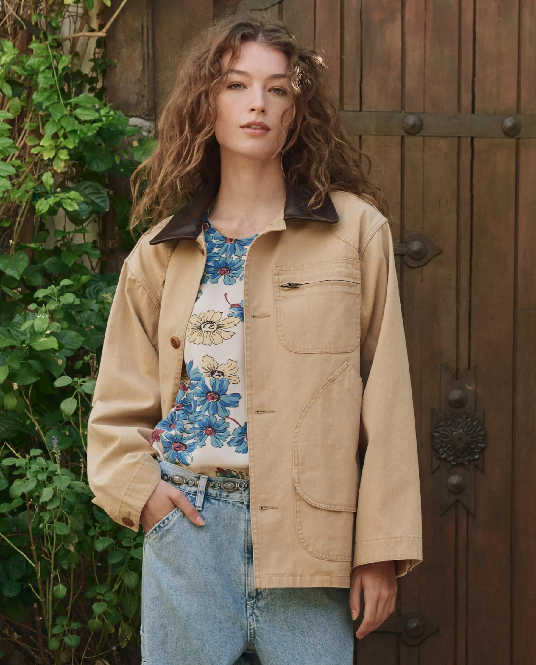 The Barn Jacket. -- Golden