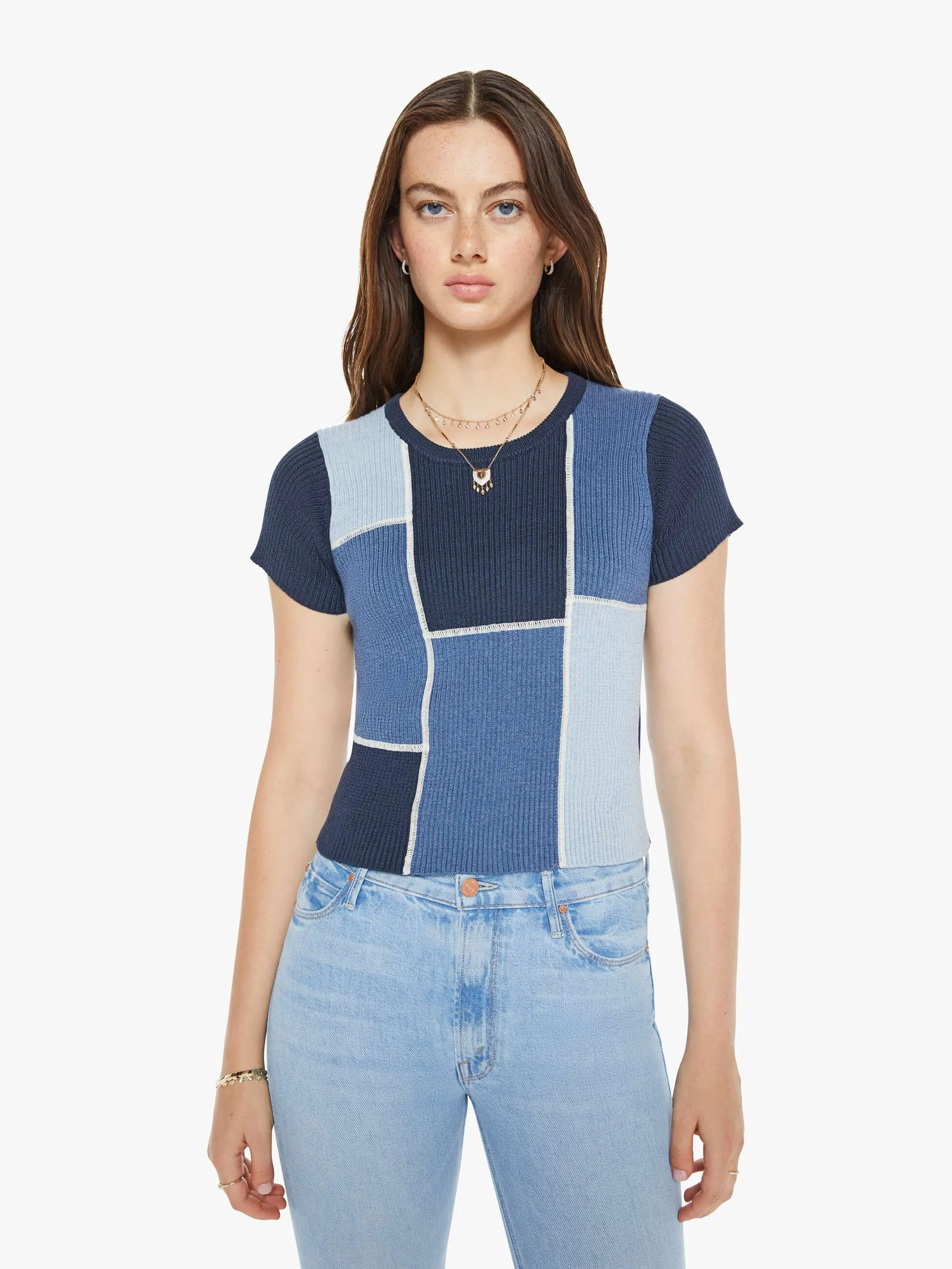 The Block Rib Tee - Patching Things Up