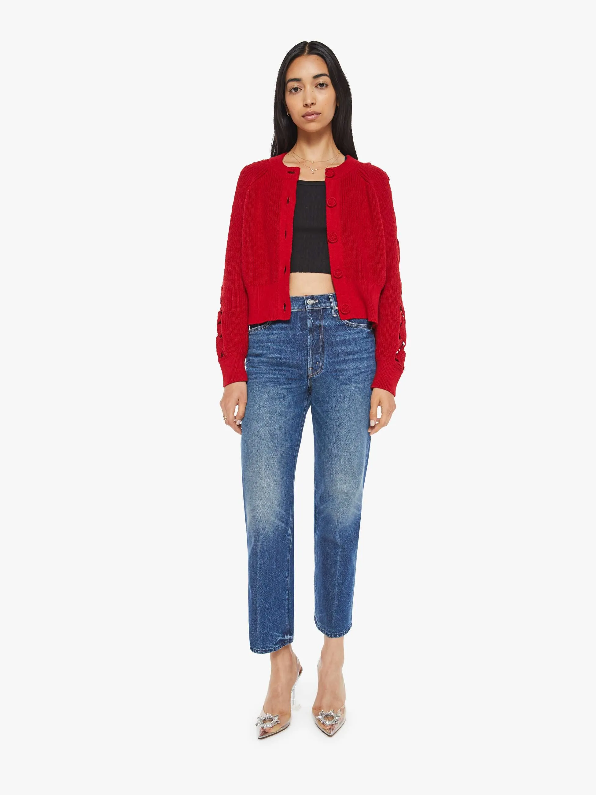 The Crop Rib Cardigan - Piece Of The Puzzle