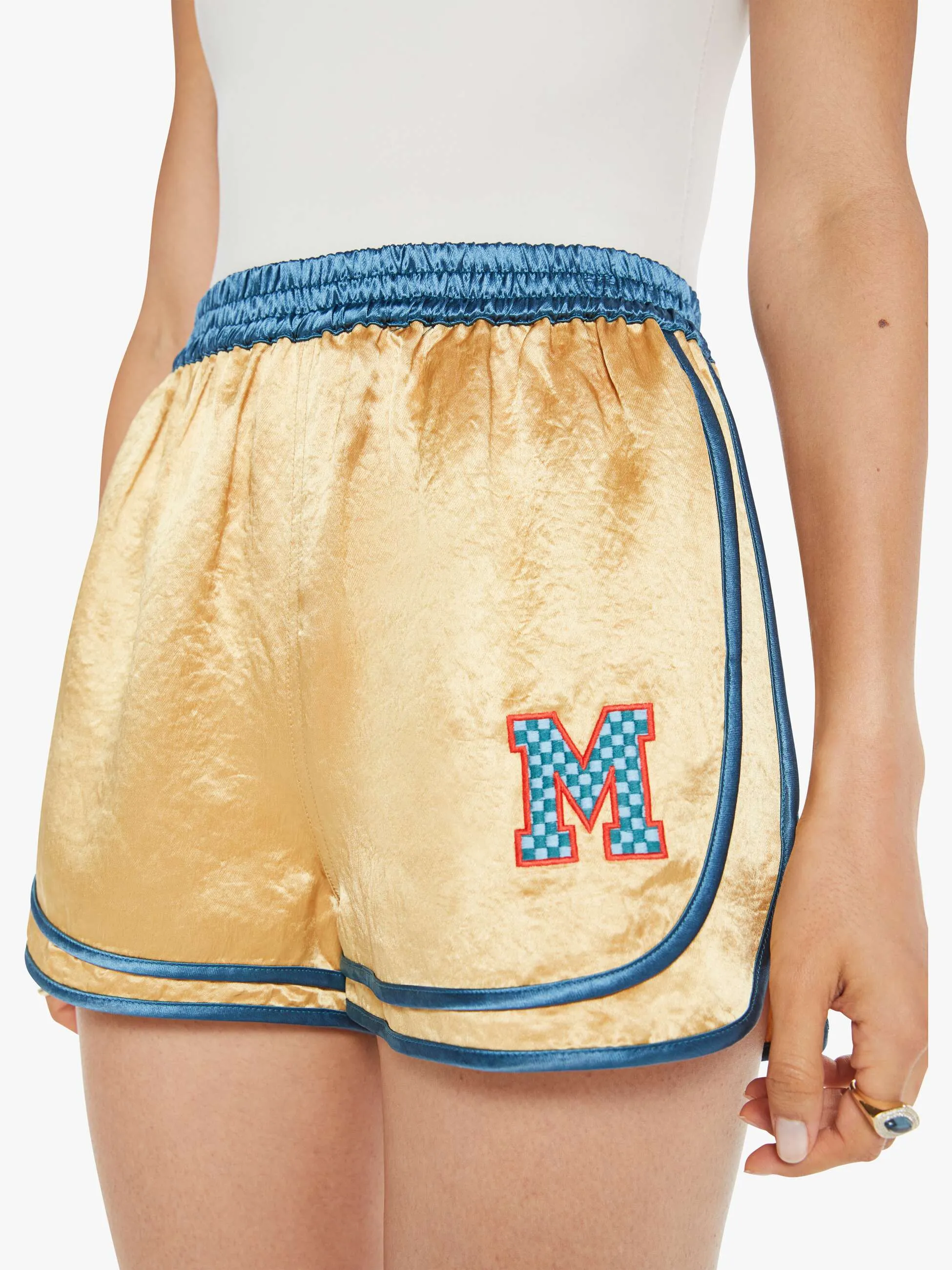 The Fight Night Short - Yellow And Marine