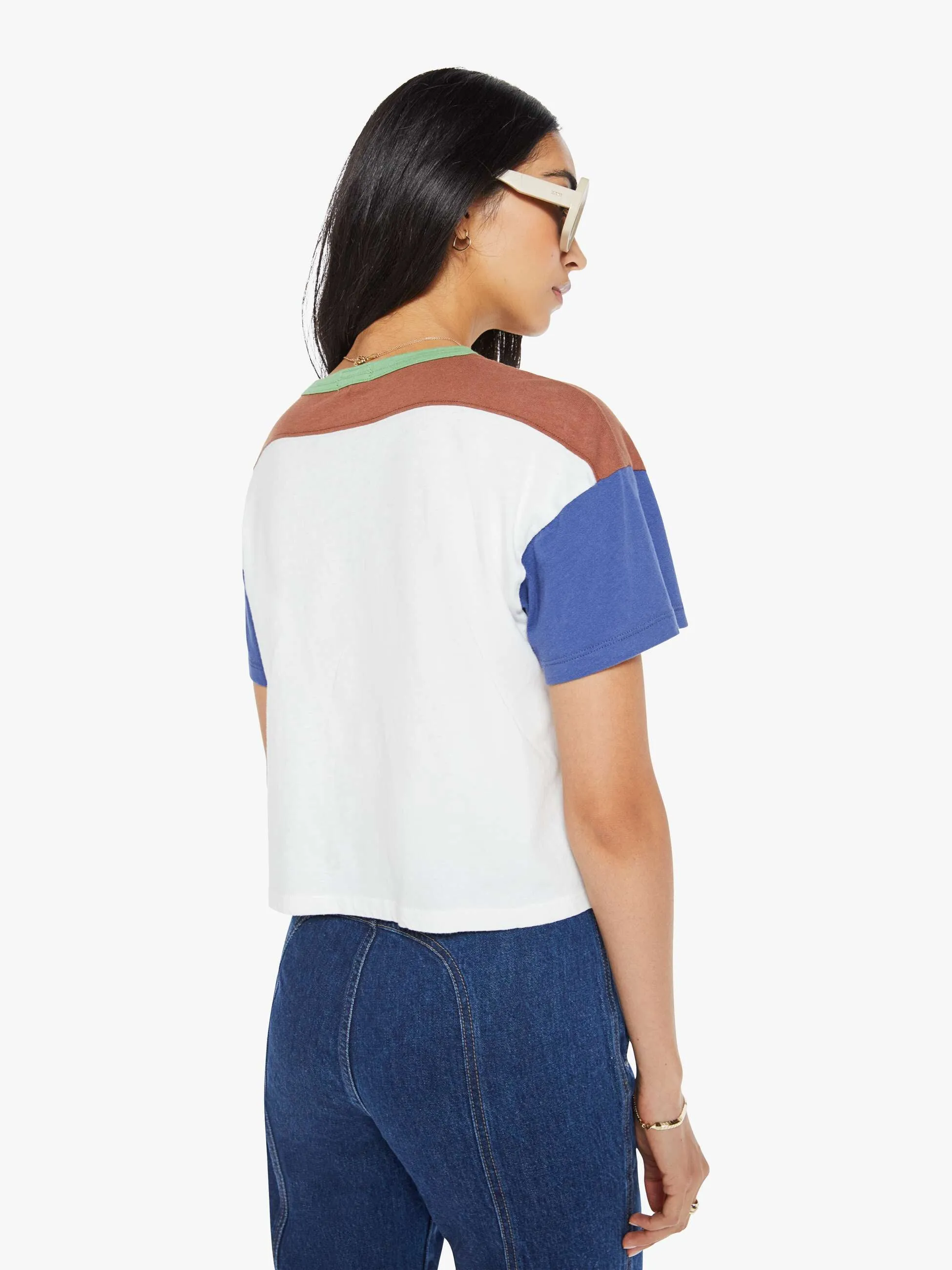 The Grab Bag Crop Yoke - Girl's Swimming