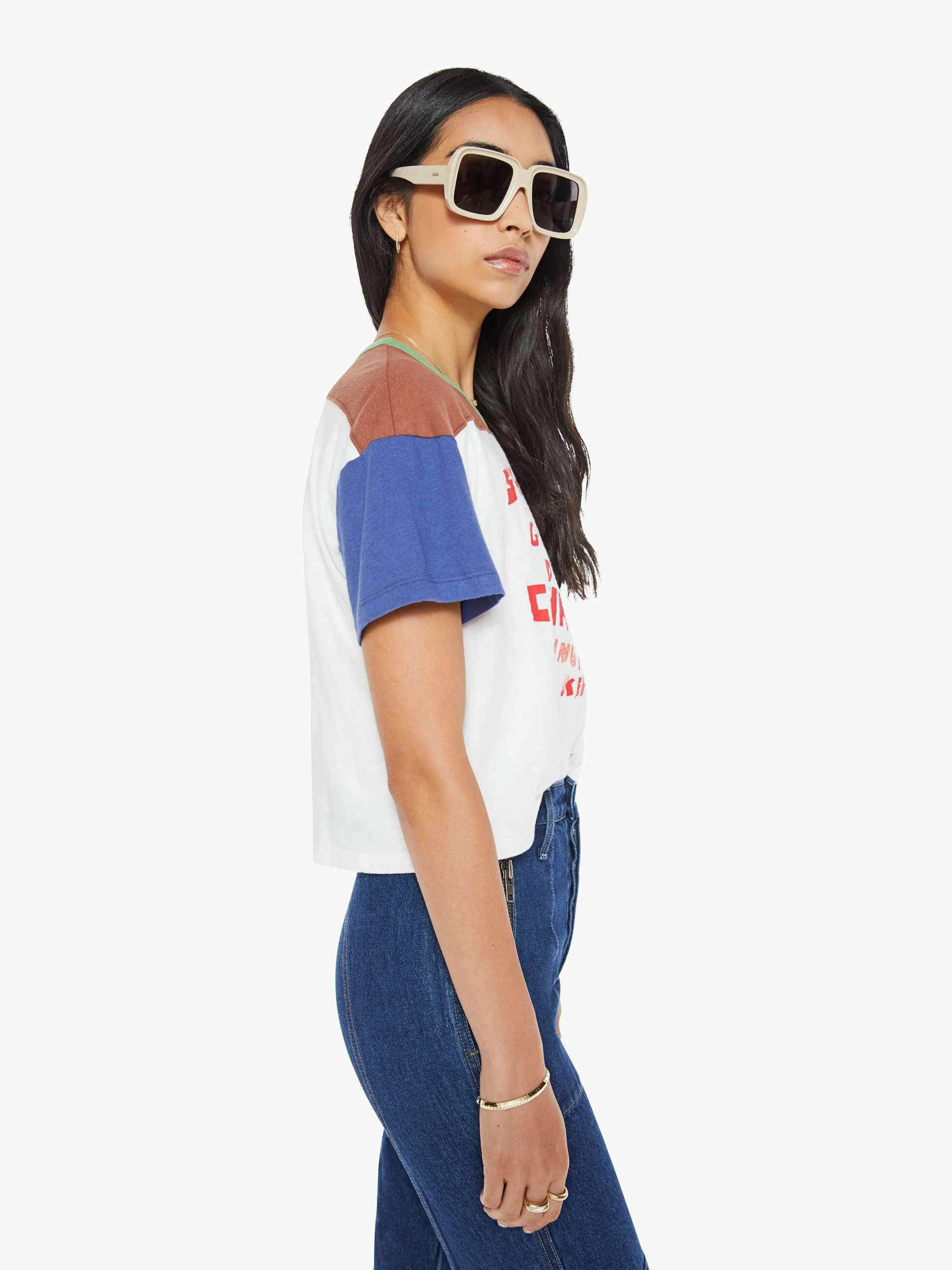 The Grab Bag Crop Yoke - Girl's Swimming