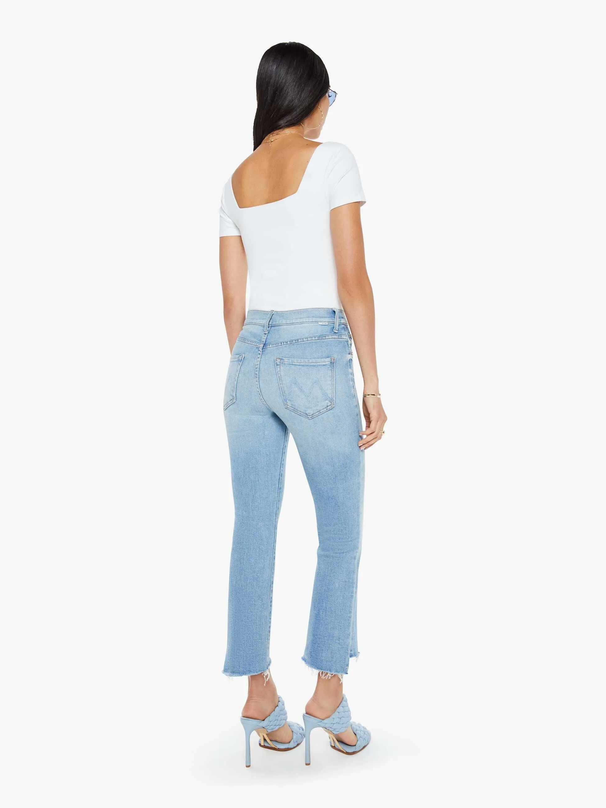 The Insider Crop Step Fray - Can You Dig It?