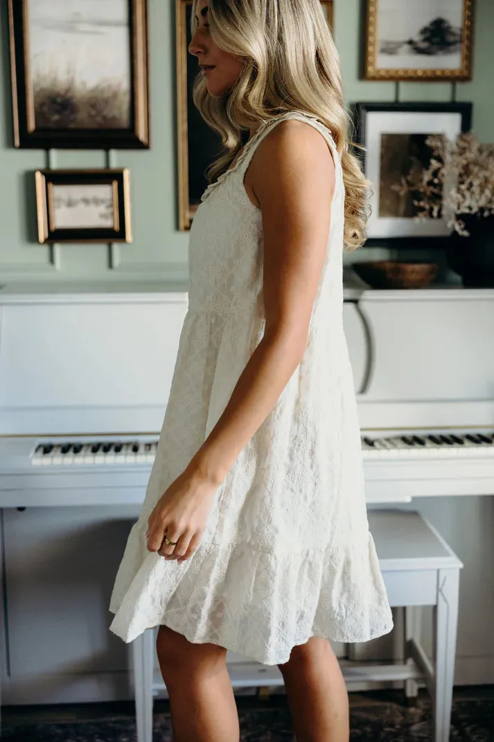 The Maddie Dress in Vintage Cream