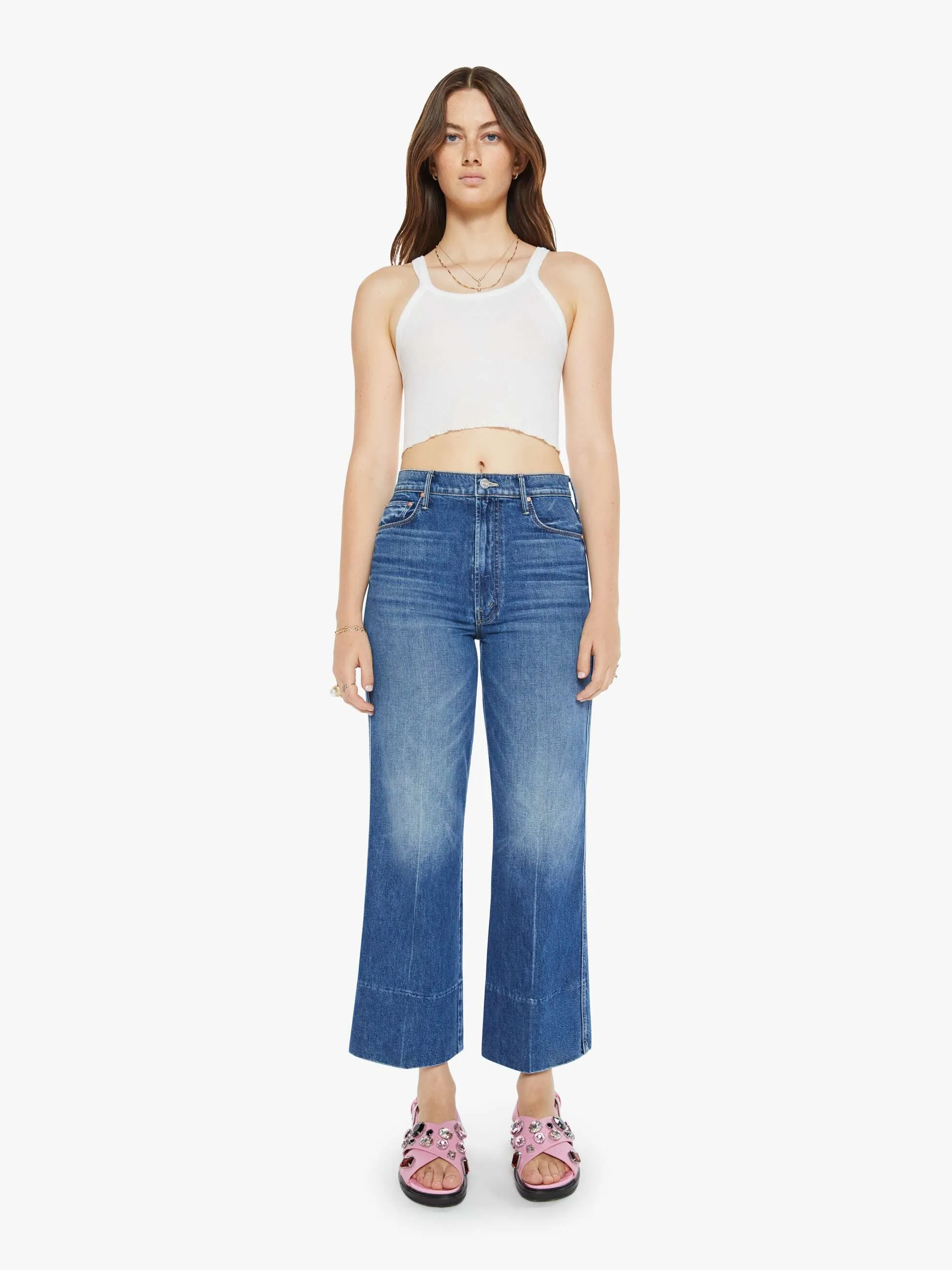 The Maven Wide Hem Ankle - Rags To Riches
