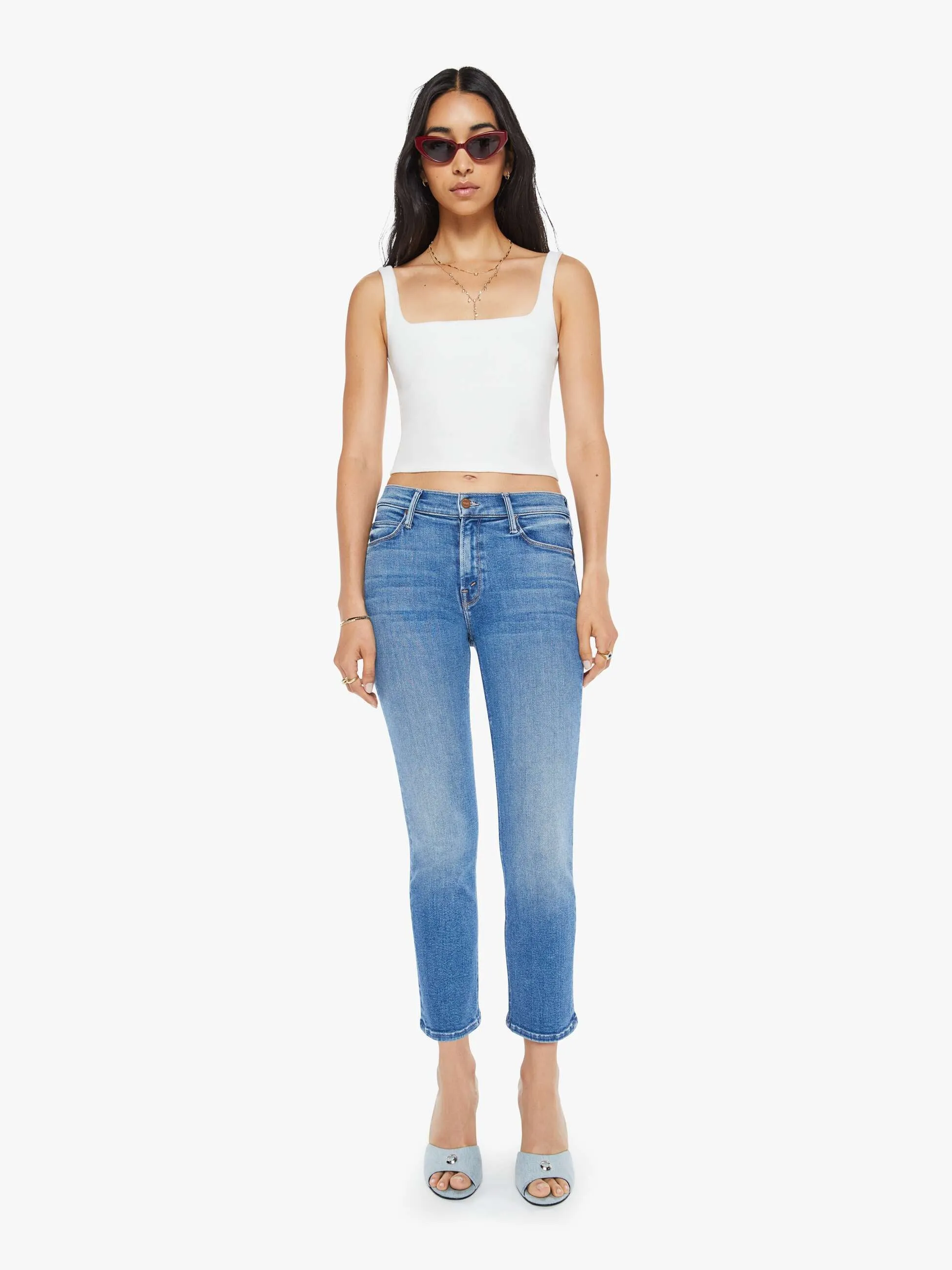 The Mid Rise Dazzler Crop - Ready, Set, Go!