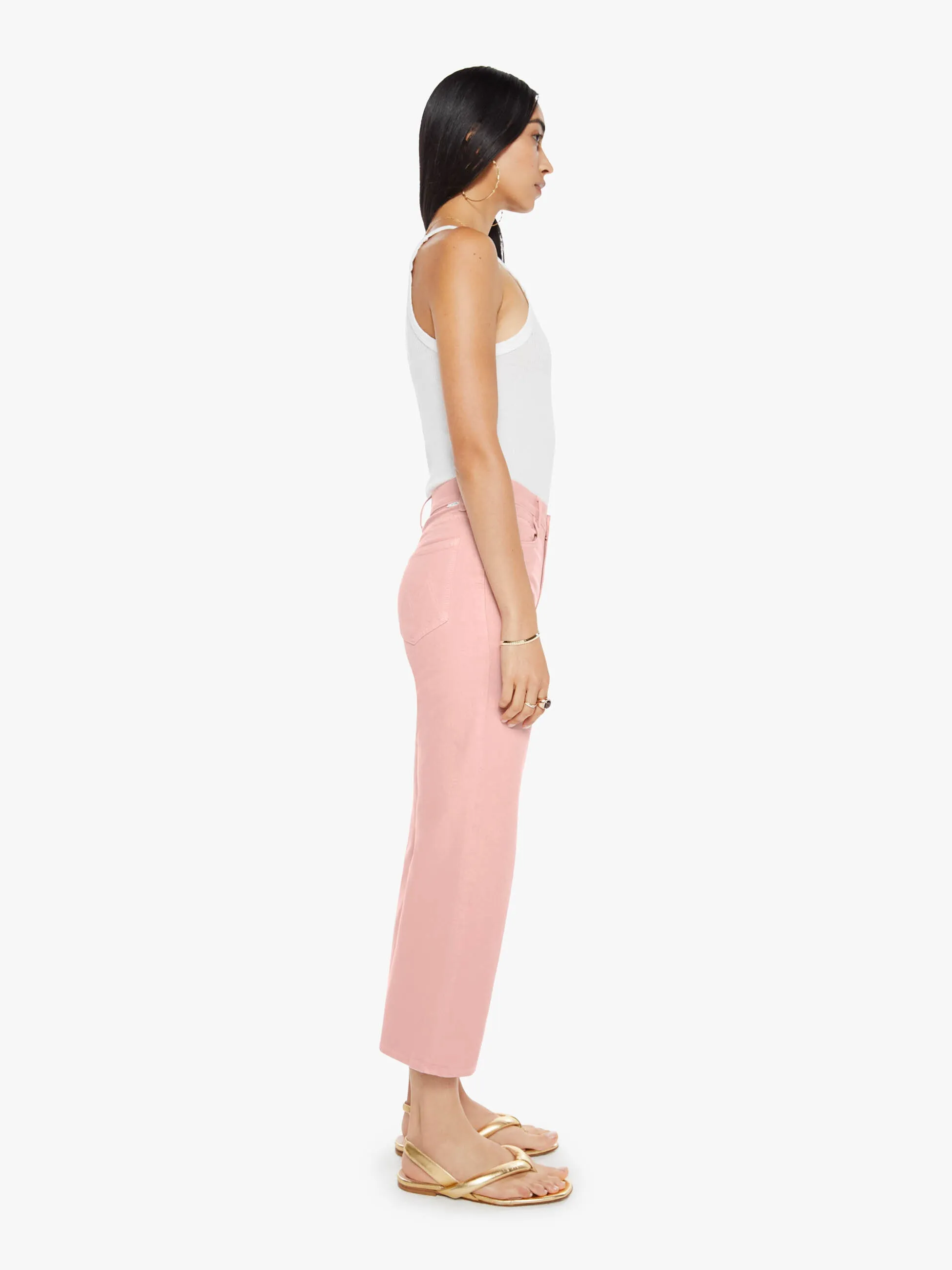 The Mid Rise Maven Ankle - Candlelight Peach