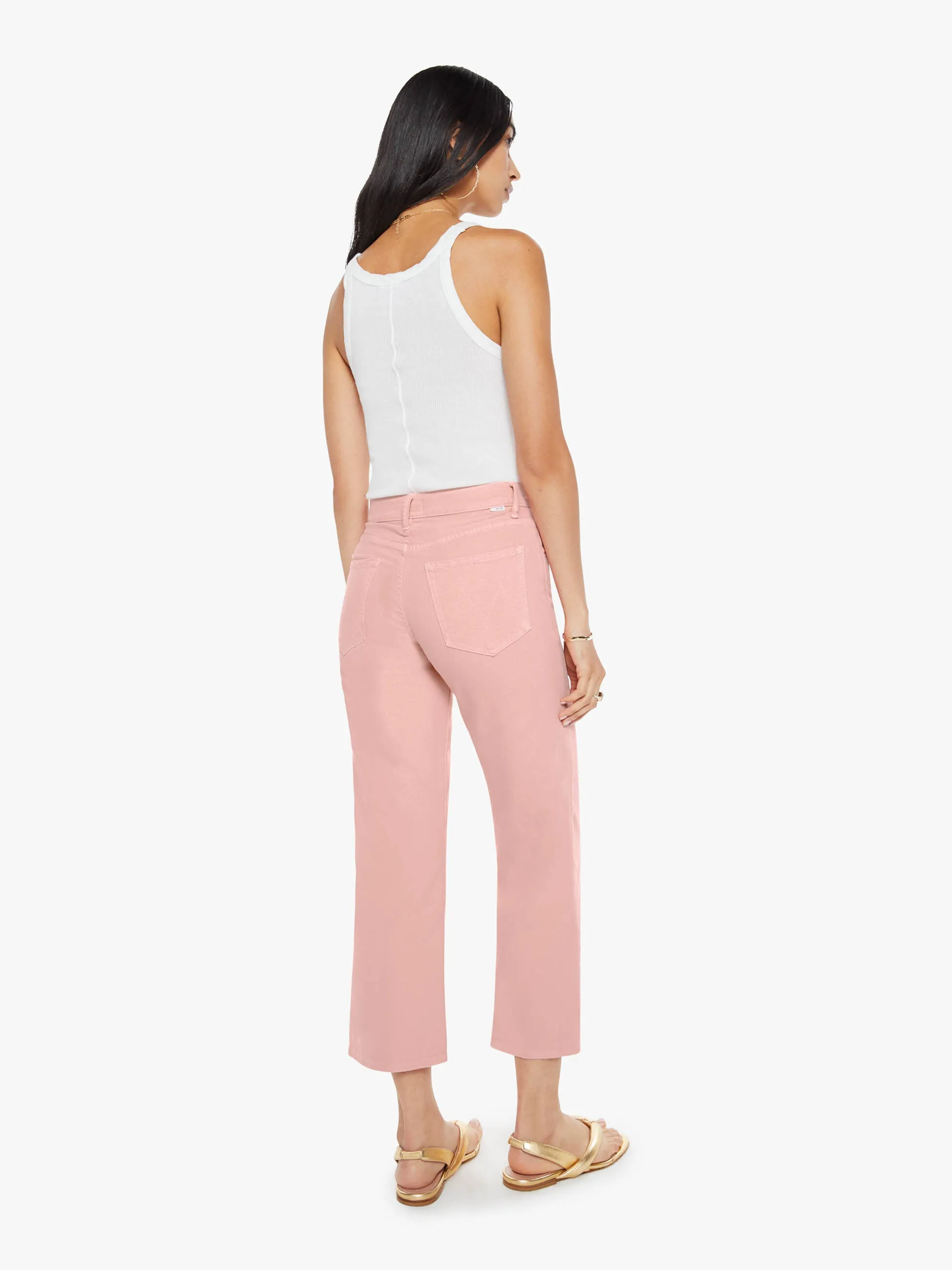 The Mid Rise Maven Ankle - Candlelight Peach