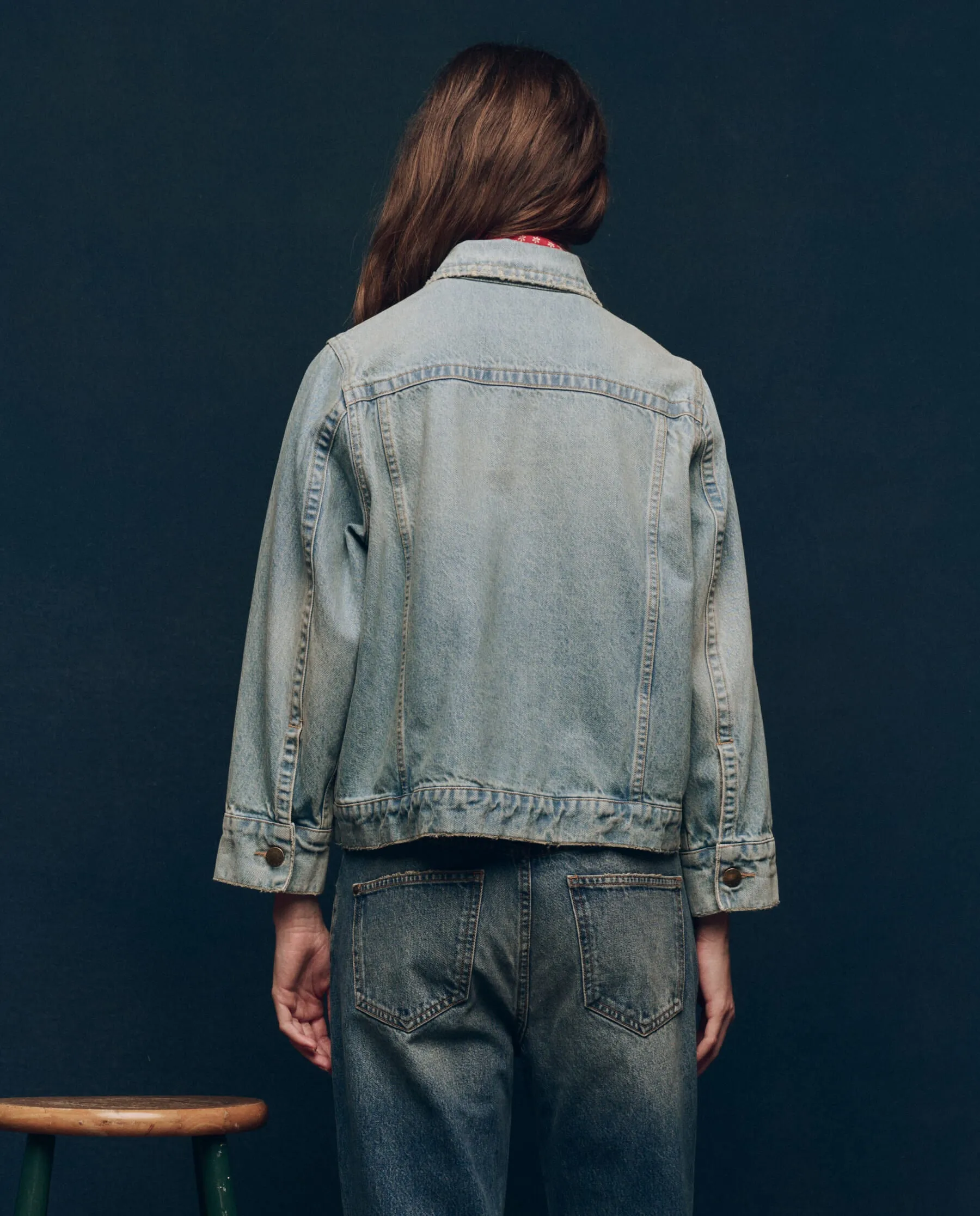 The Slouchy Jean Jacket. -- Great Plains Wash