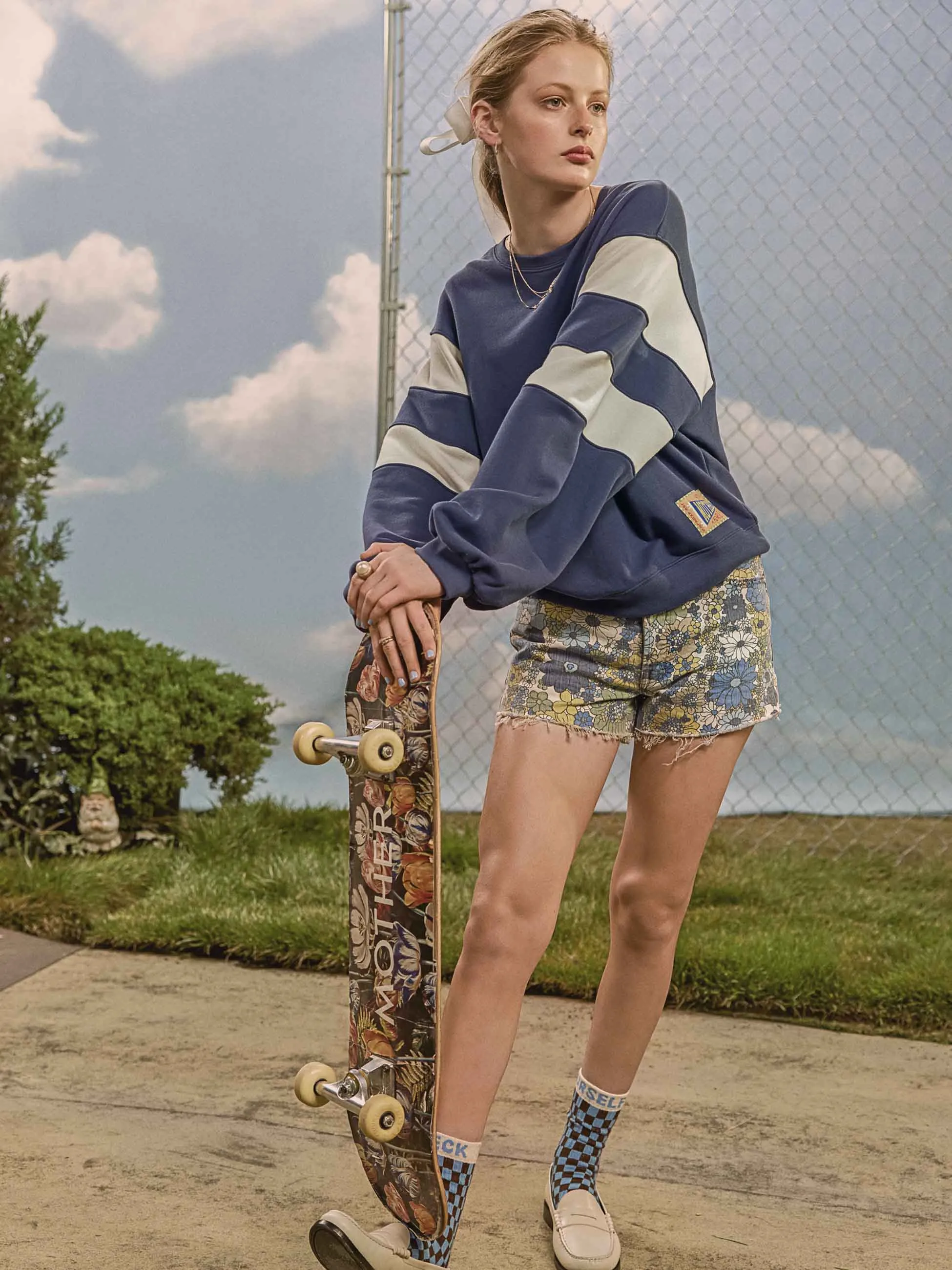 The Tomcat Kick Fray Short - Dirtbike Flowers