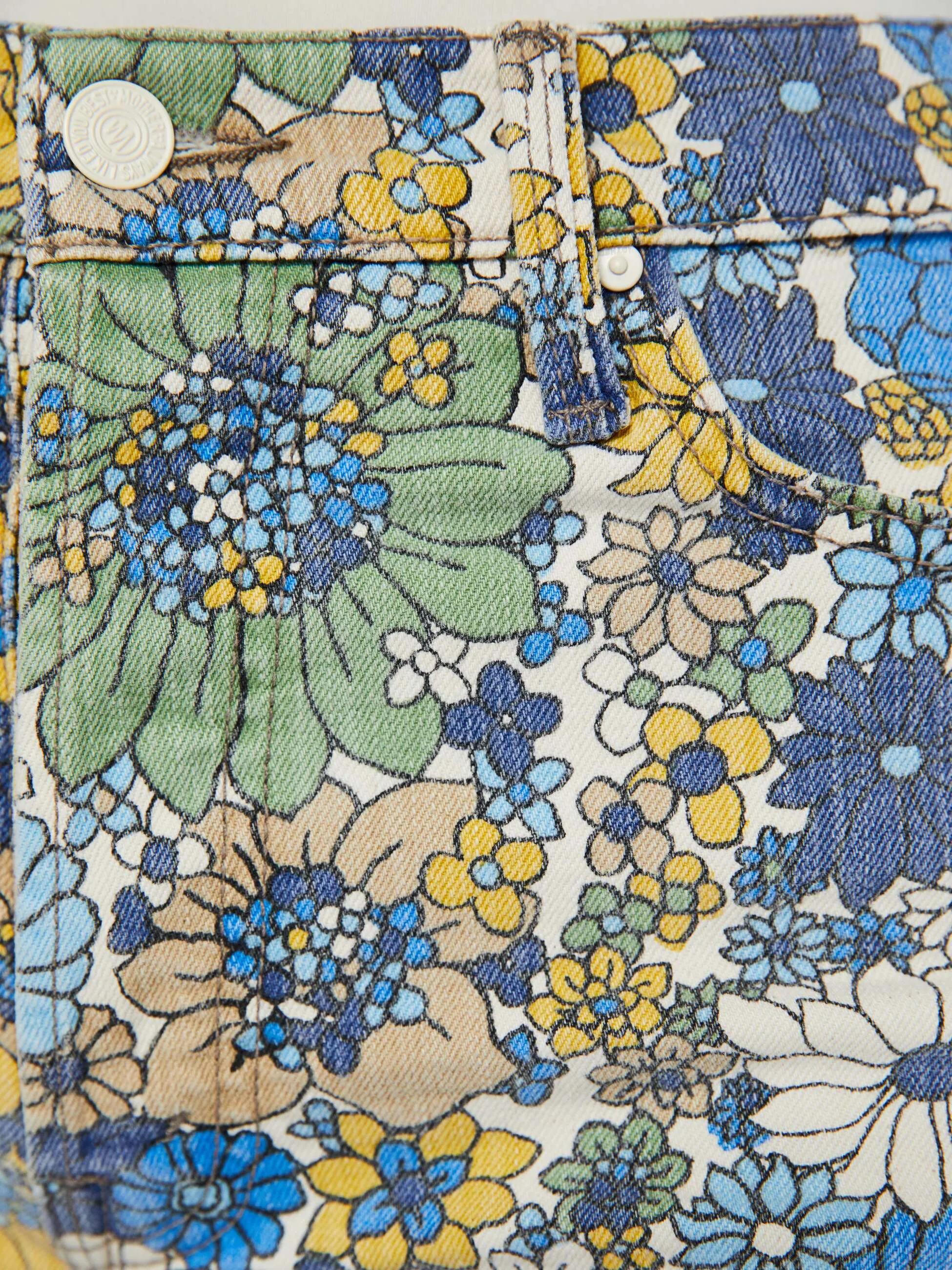 The Tomcat Kick Fray Short - Dirtbike Flowers