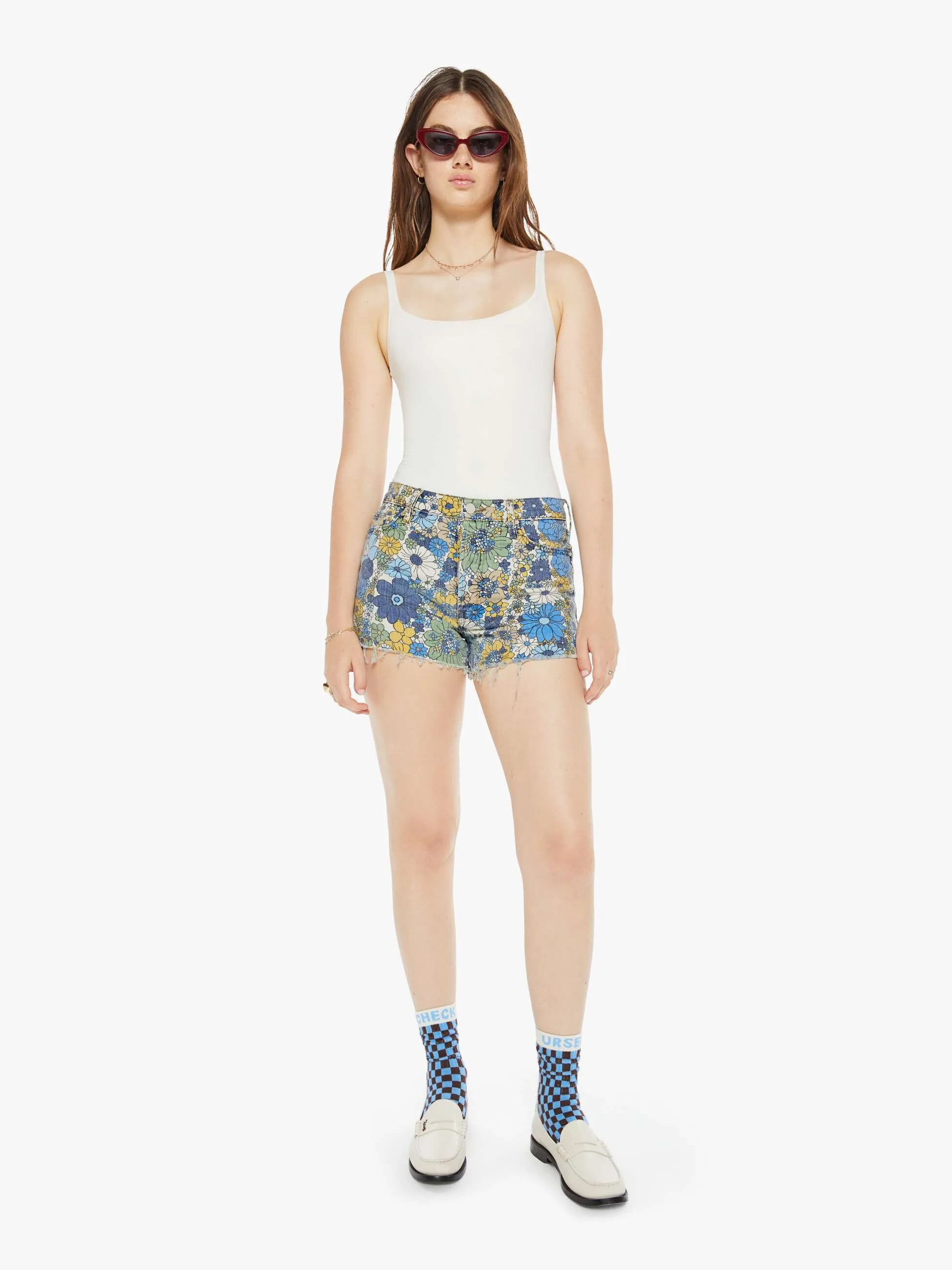 The Tomcat Kick Fray Short - Dirtbike Flowers