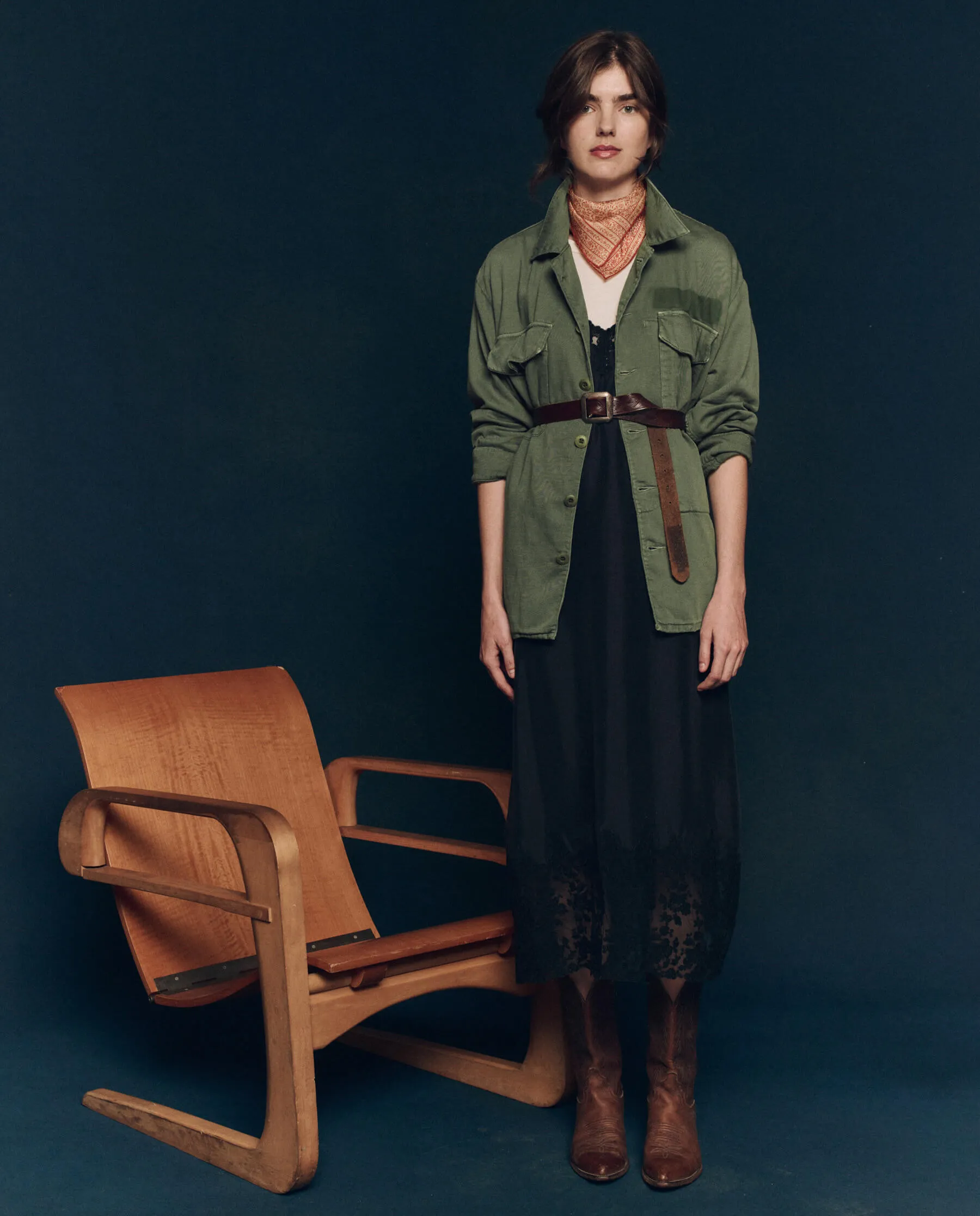 The Vintage Army Jacket. -- Classic Army