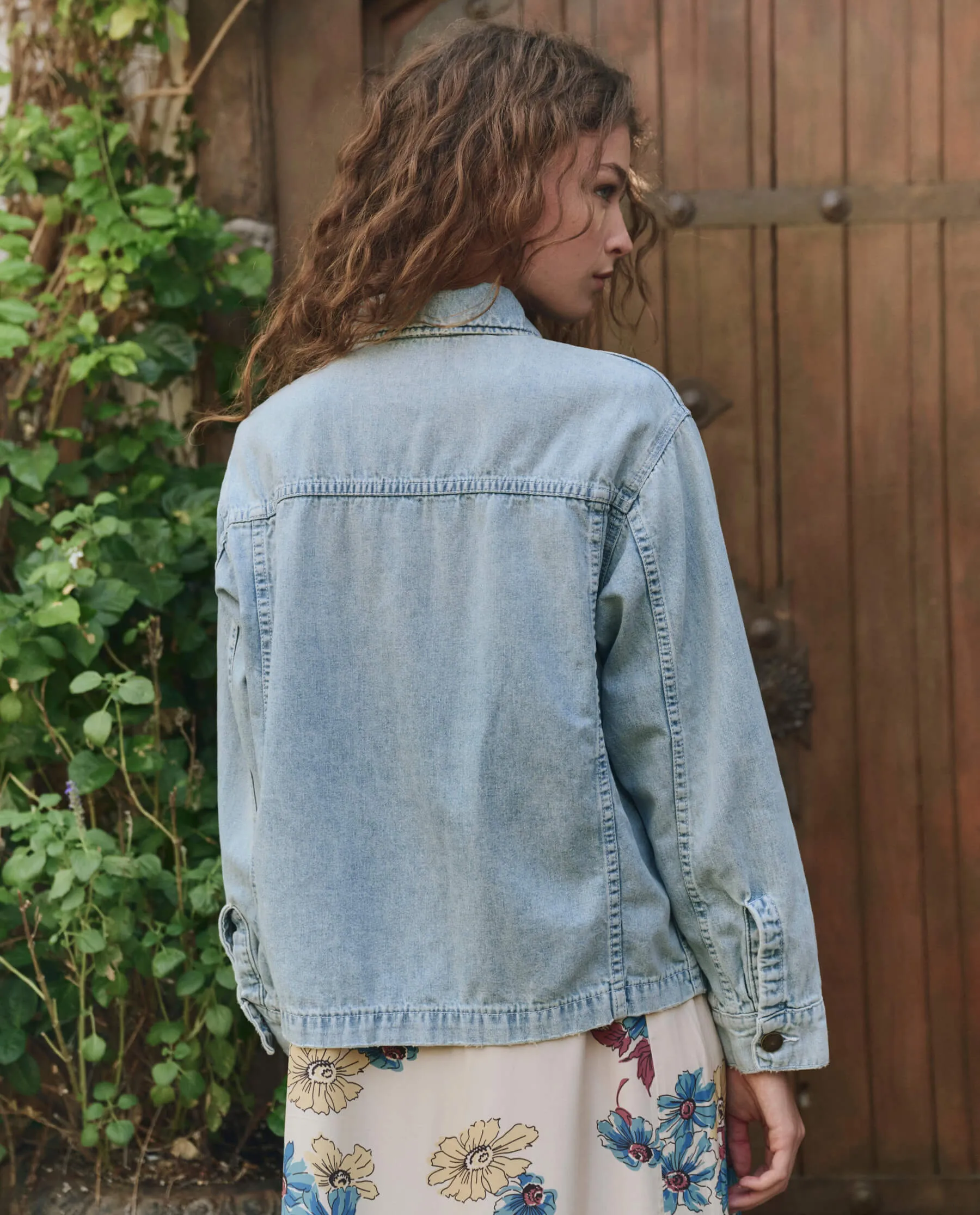 The Zip Front Chore Jacket. -- Dakota Wash