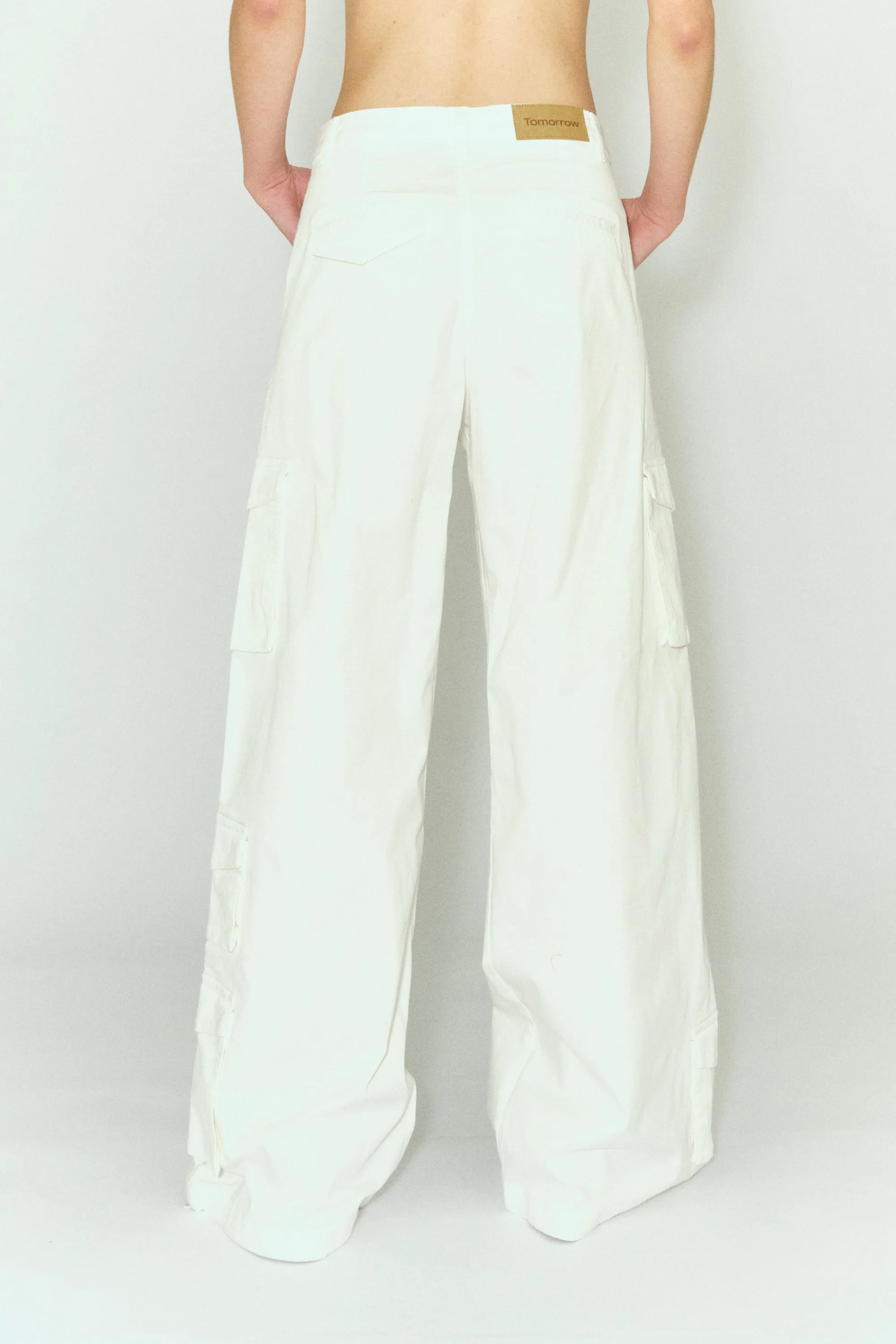 TMRW Arizona Multi Pocket Jeans - Ecru