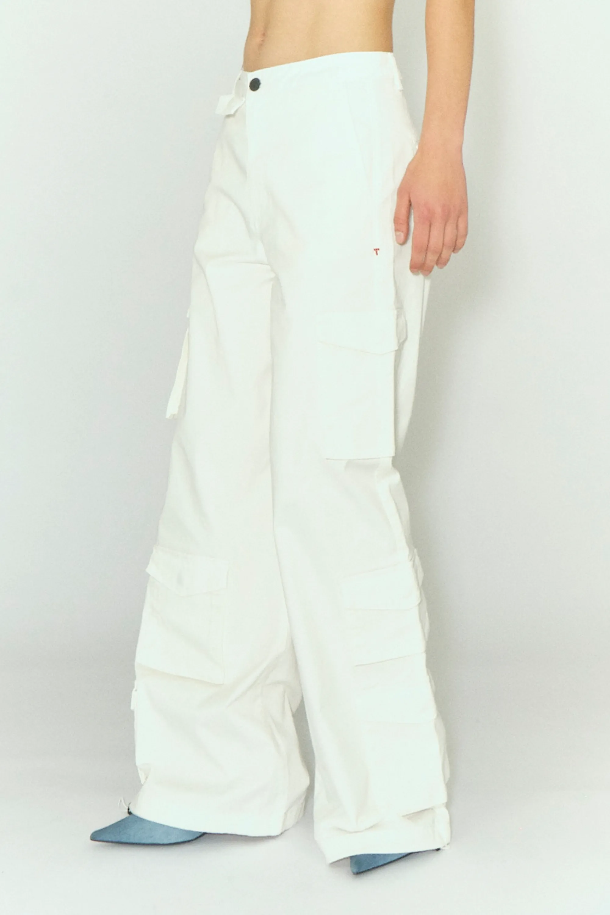 TMRW Arizona Multi Pocket Jeans - Ecru